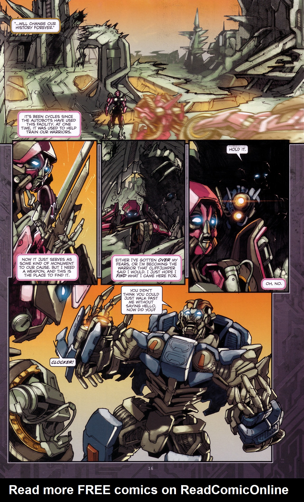 Read online Transformers: The Reign of Starscream comic -  Issue #4 - 18