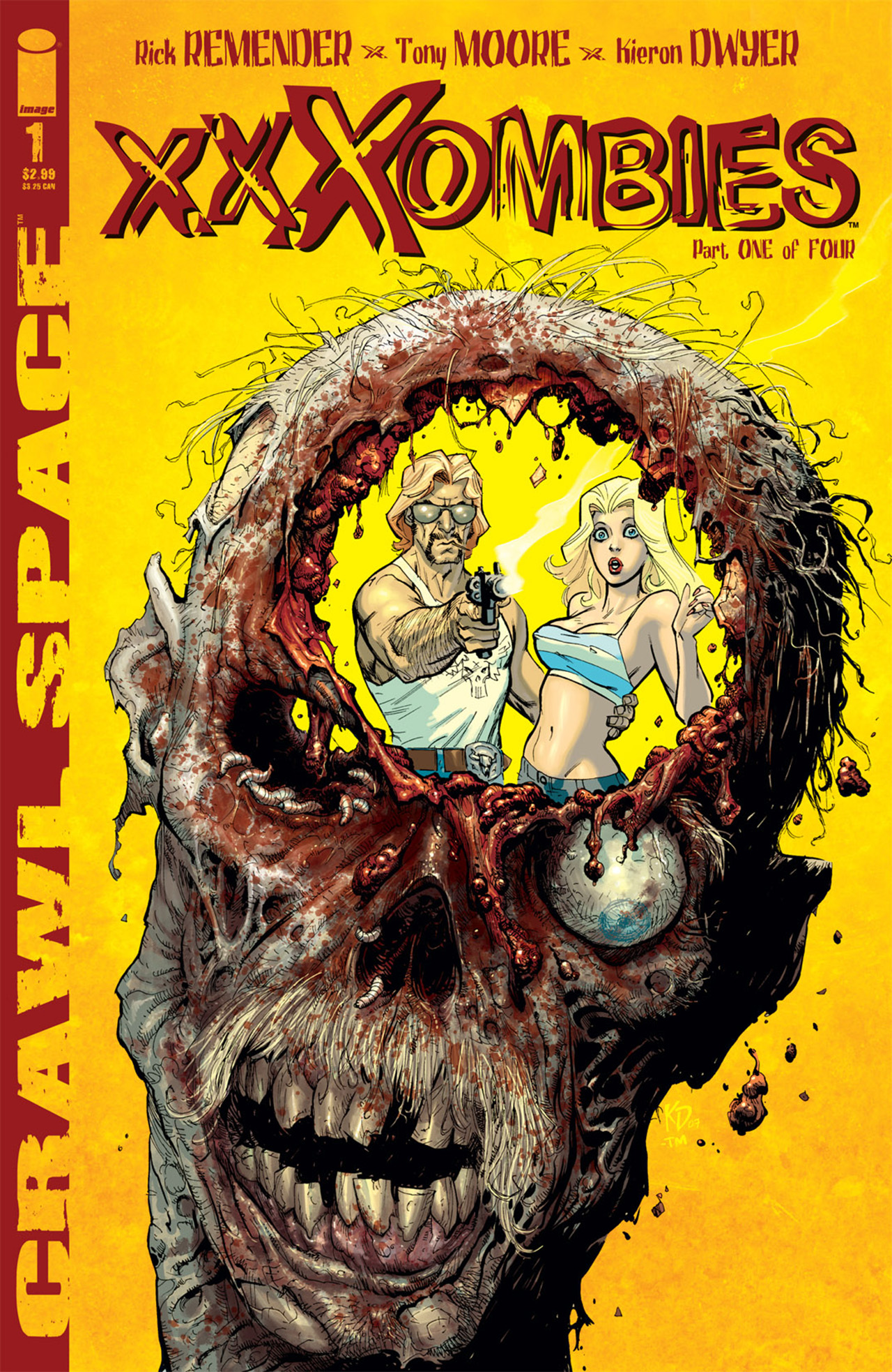 Read online Crawl Space: XXXombies comic -  Issue #1 - 1
