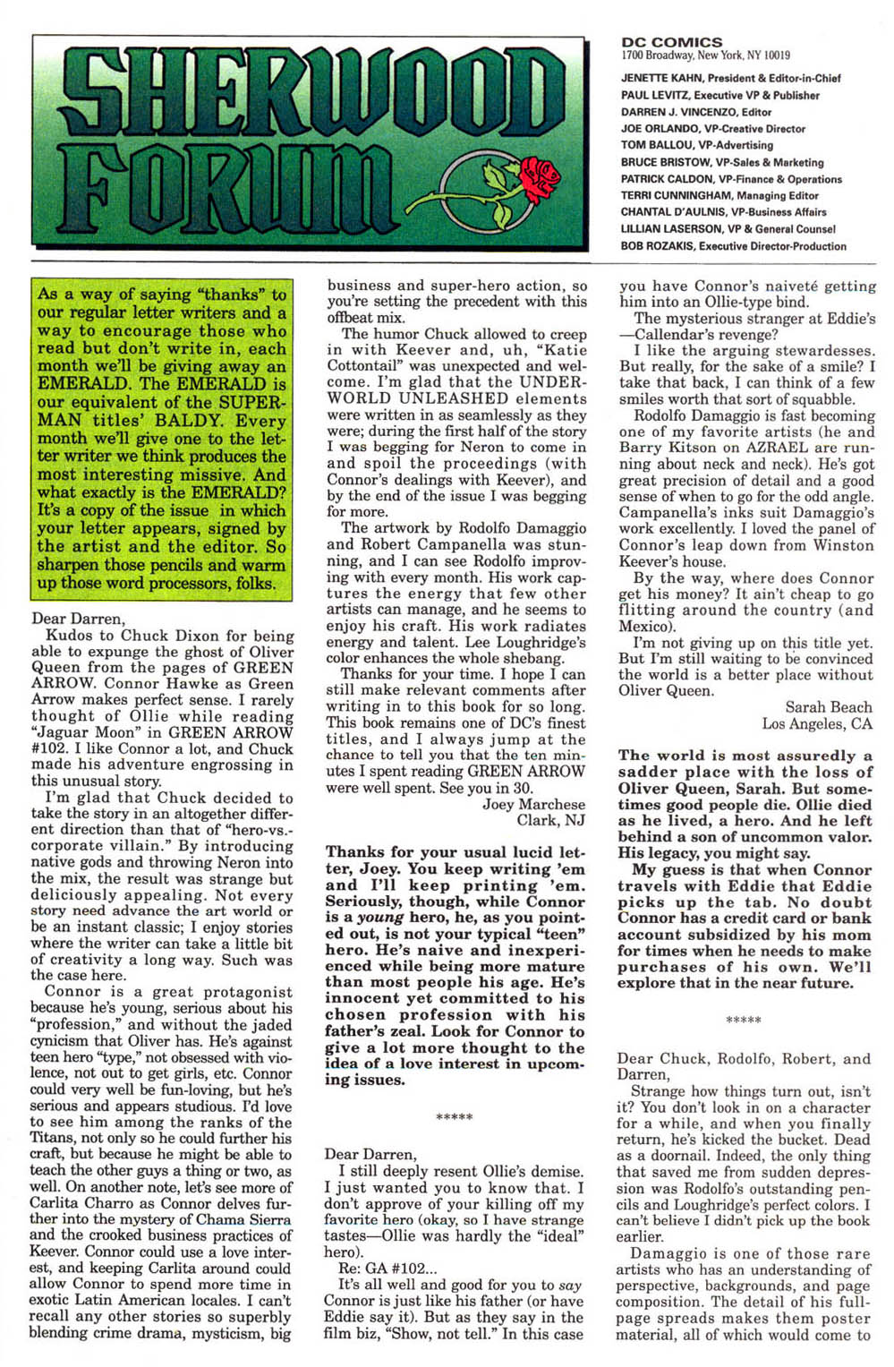 Read online Green Arrow (1988) comic -  Issue #107 - 23