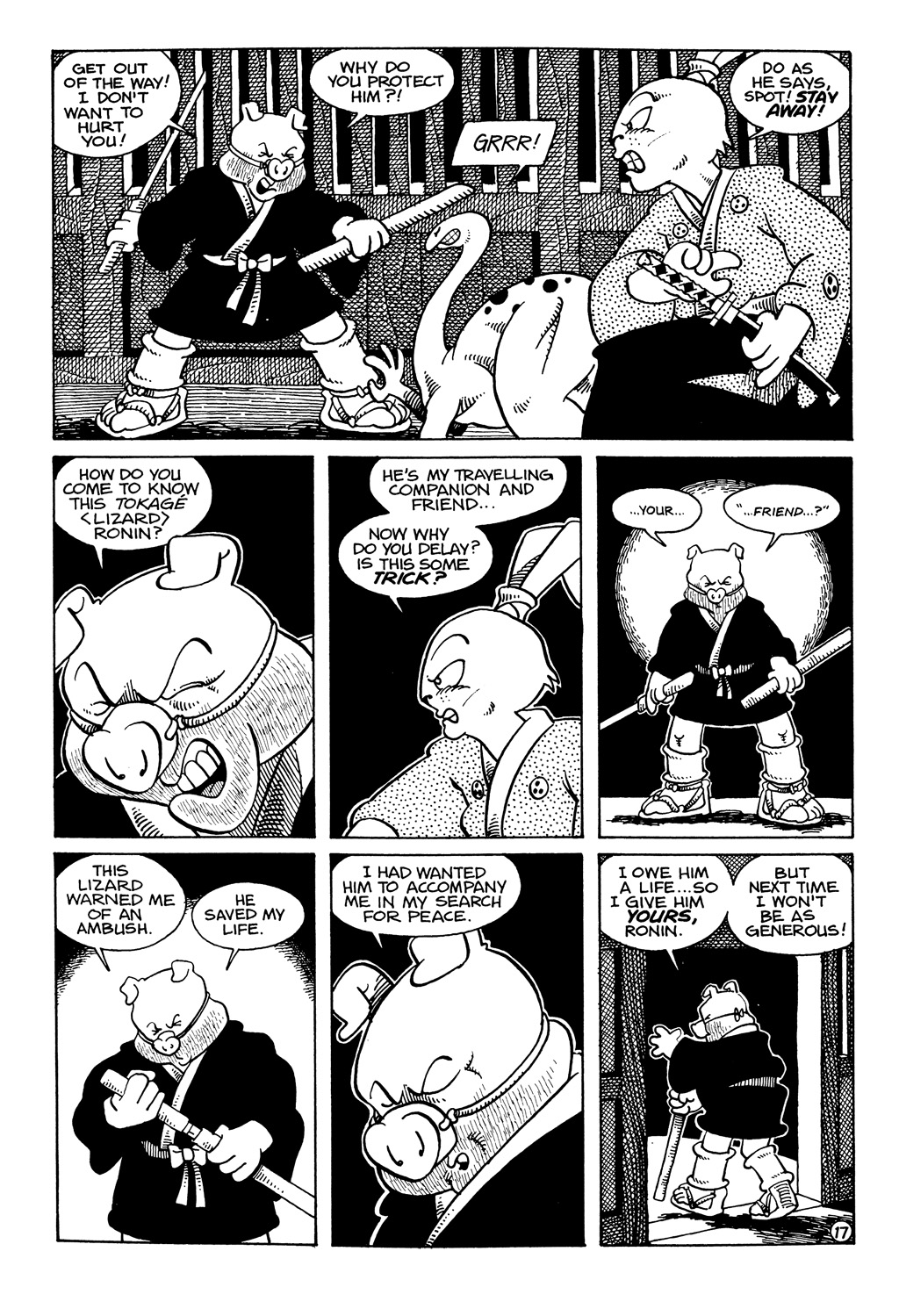 Read online Usagi Yojimbo (1987) comic -  Issue #9 - 18