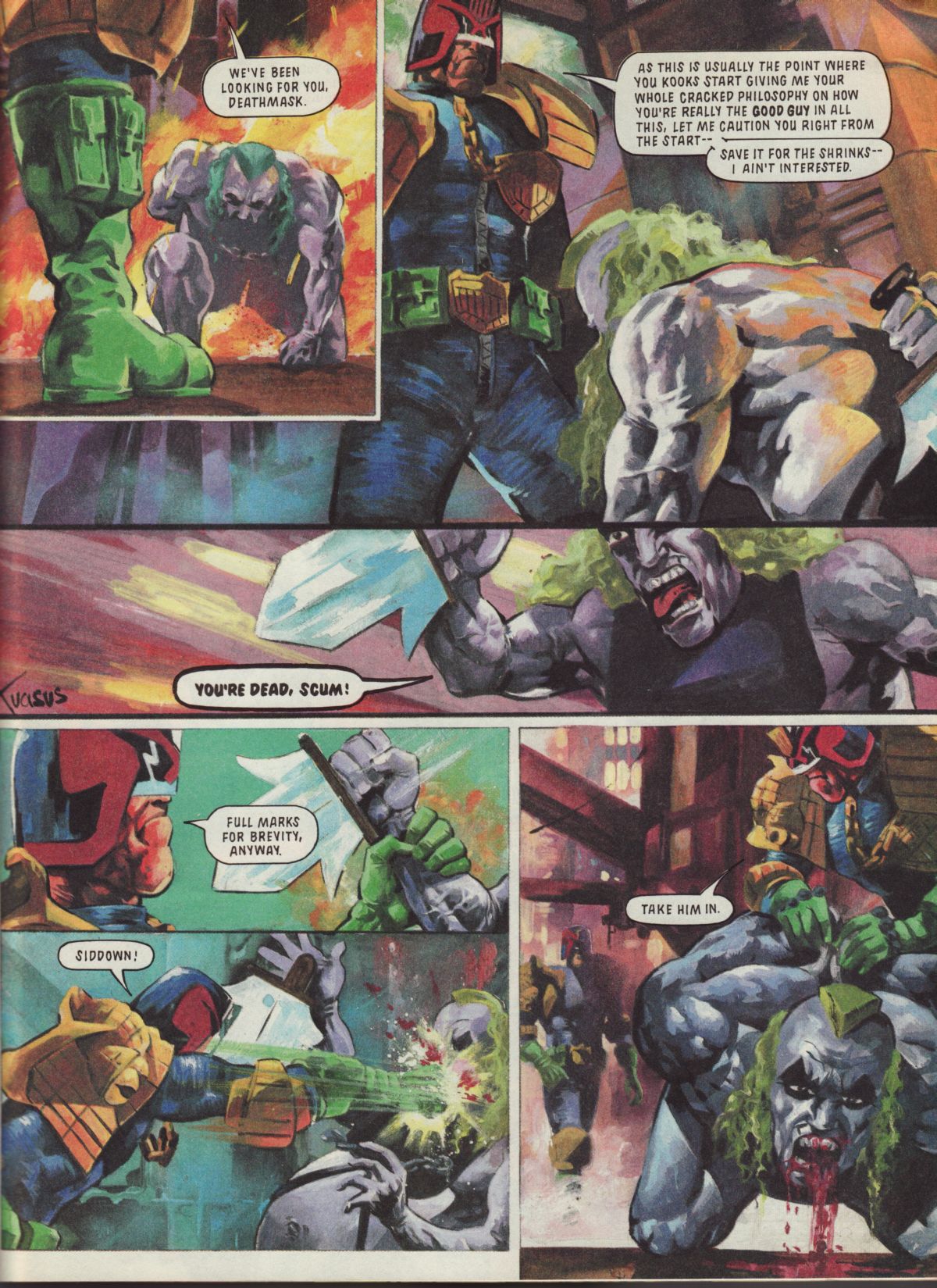Read online Judge Dredd: The Megazine (vol. 2) comic -  Issue #21 - 9