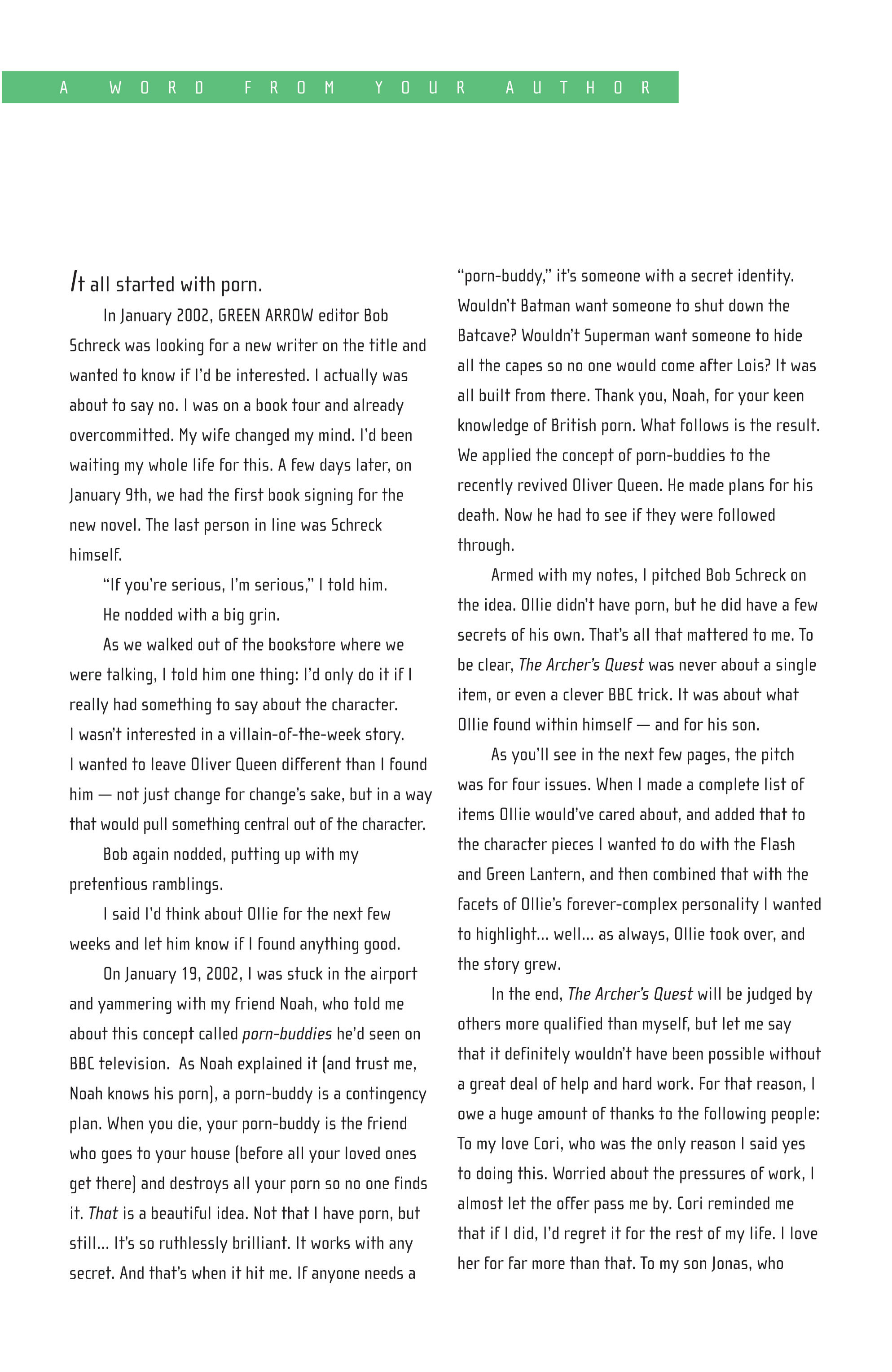 Read online Green Arrow: The Archer's Quest comic -  Issue # TPB - 146