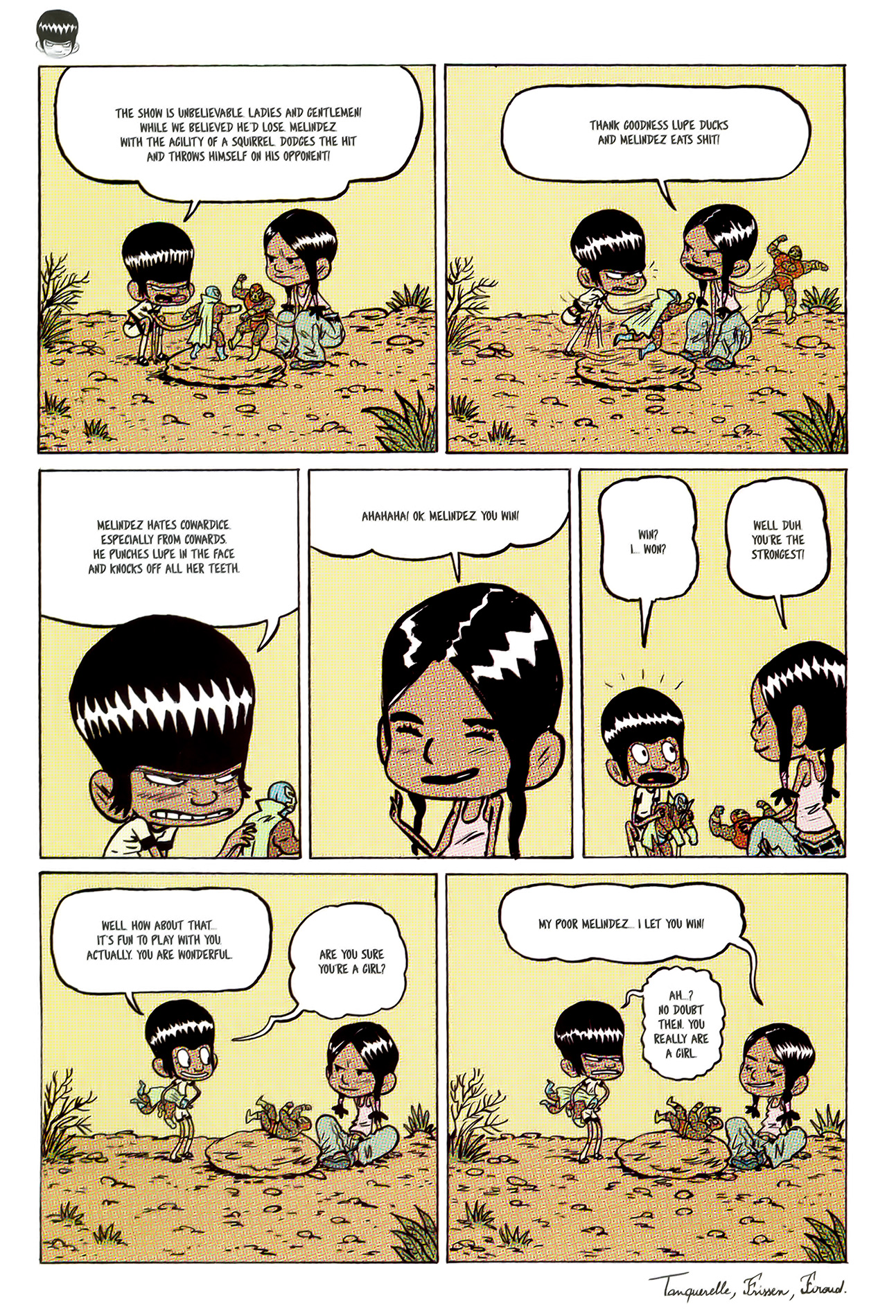Read online Lucha Libre comic -  Issue #5 - 57