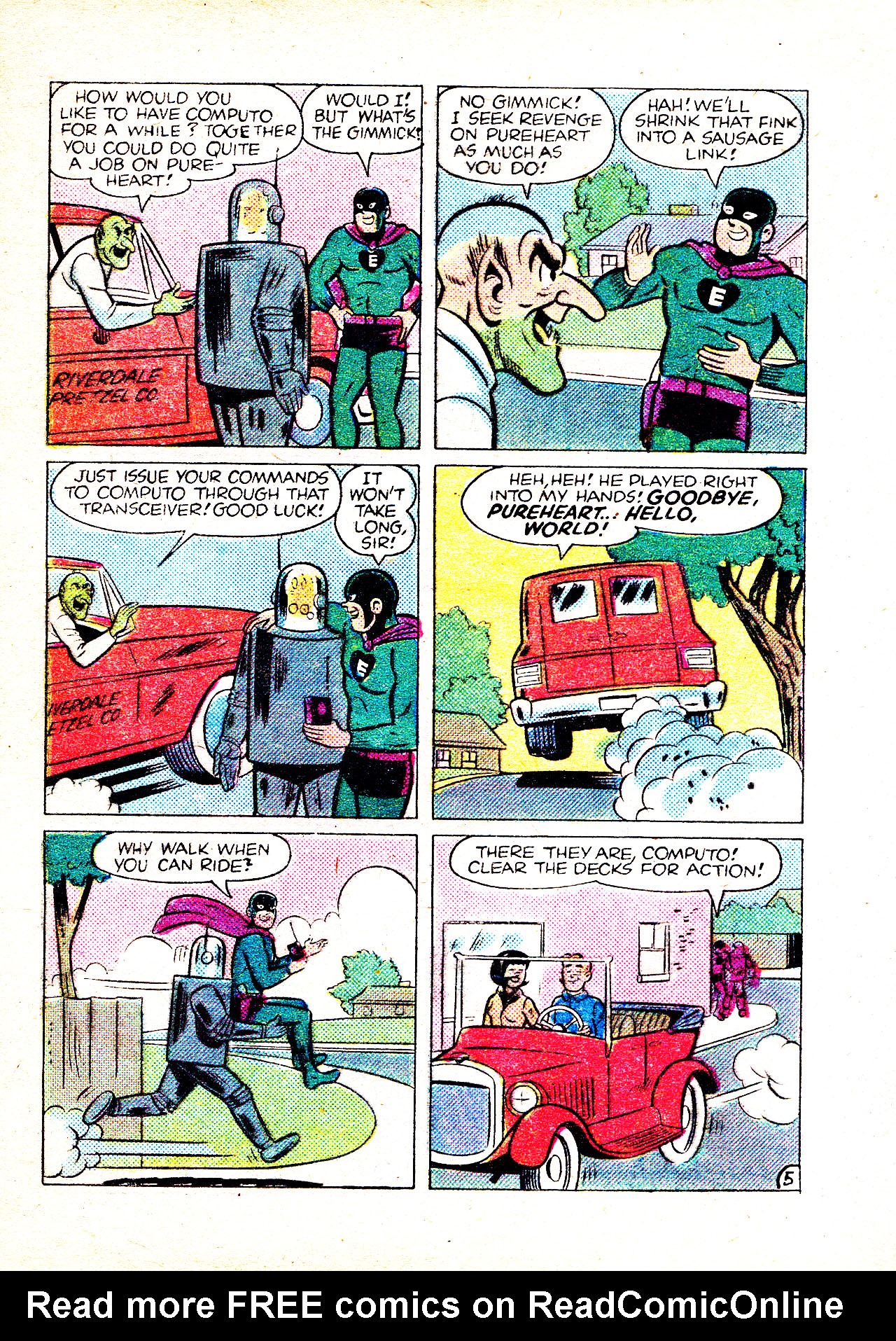 Read online Captain Hero Comics Digest Magazine comic -  Issue # TPB - 105