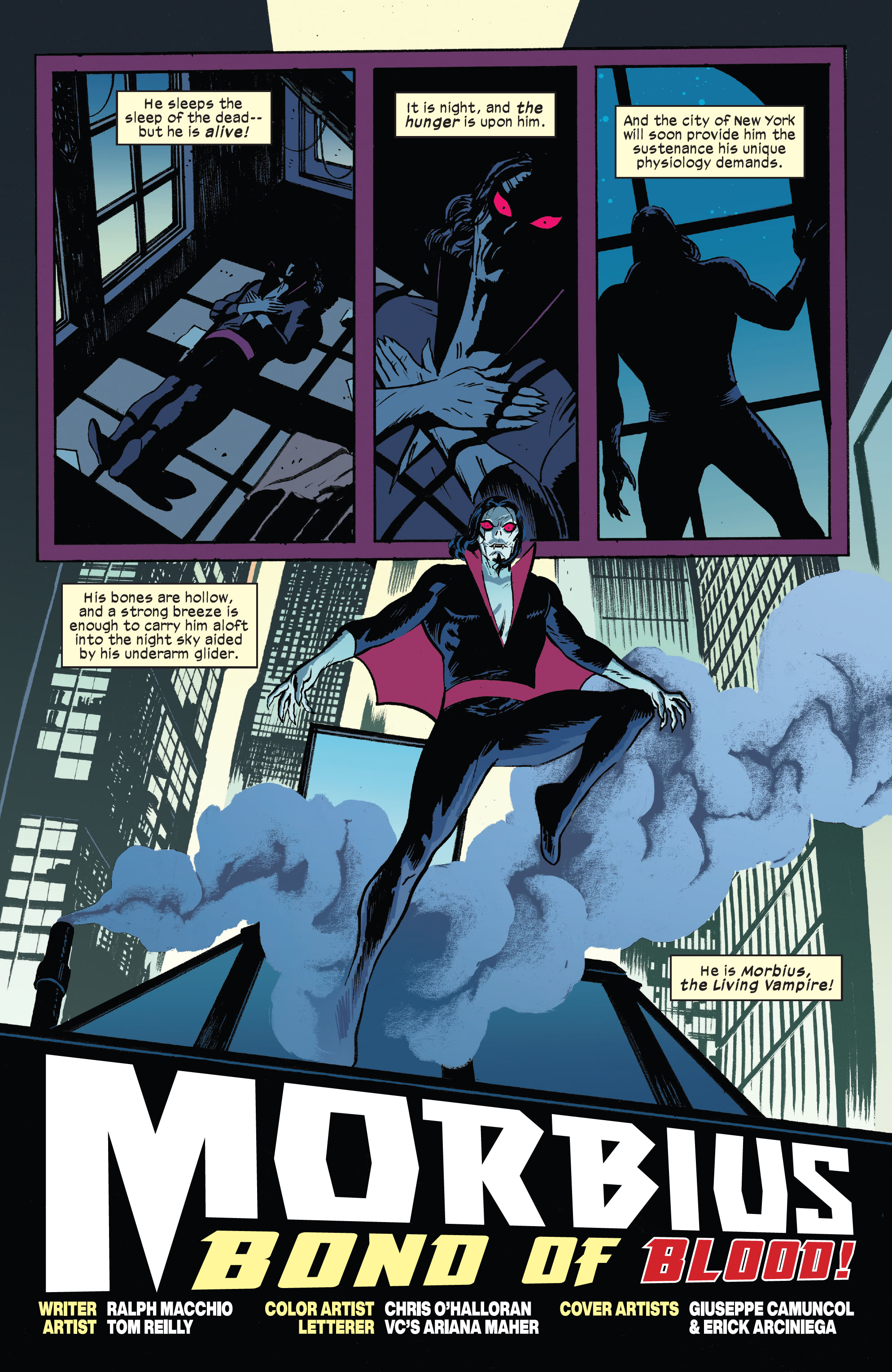 Read online Morbius: Bond Of Blood comic -  Issue #1 - 3