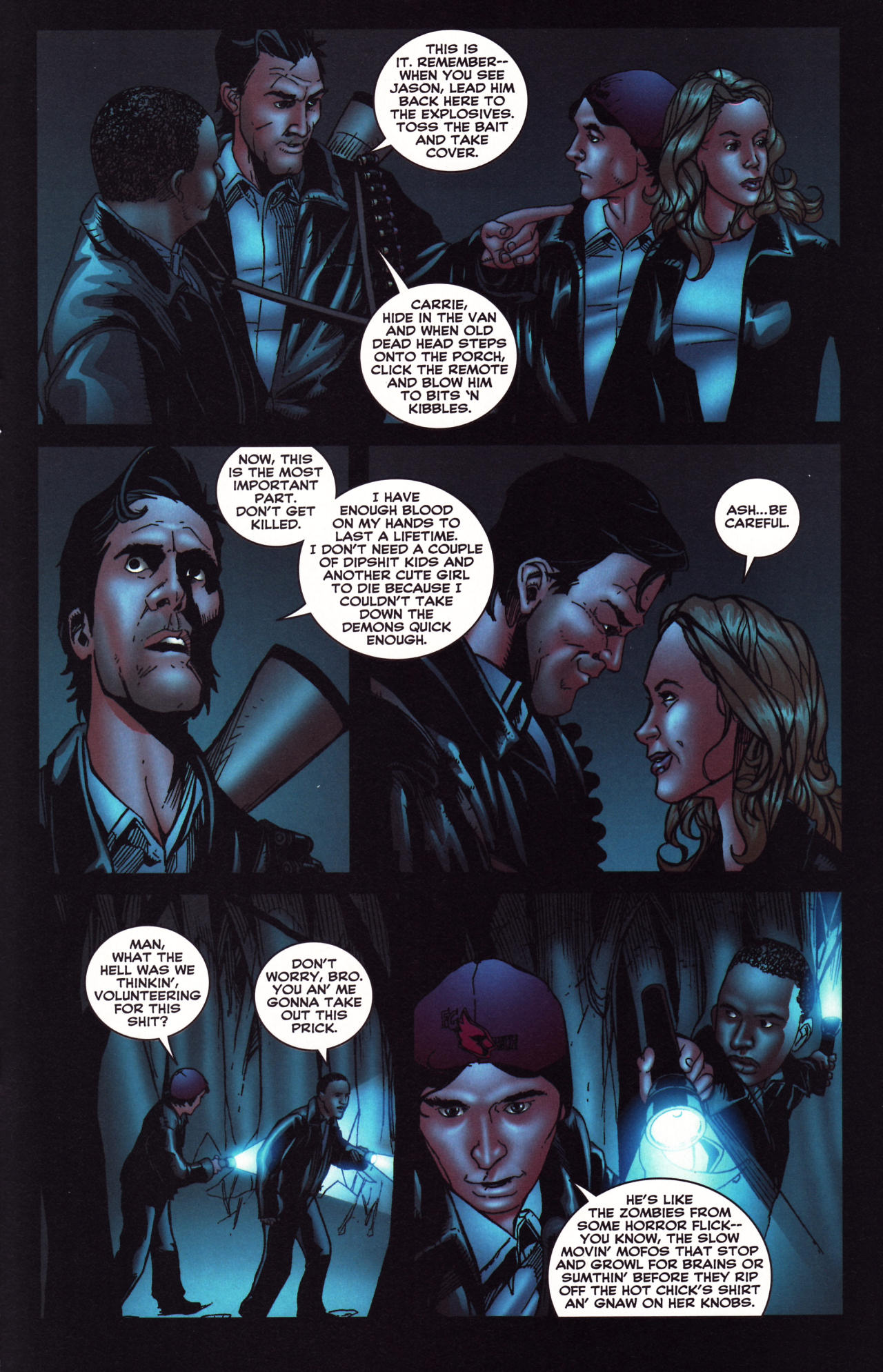 Read online Freddy Vs Jason Vs Ash comic -  Issue #4 - 14
