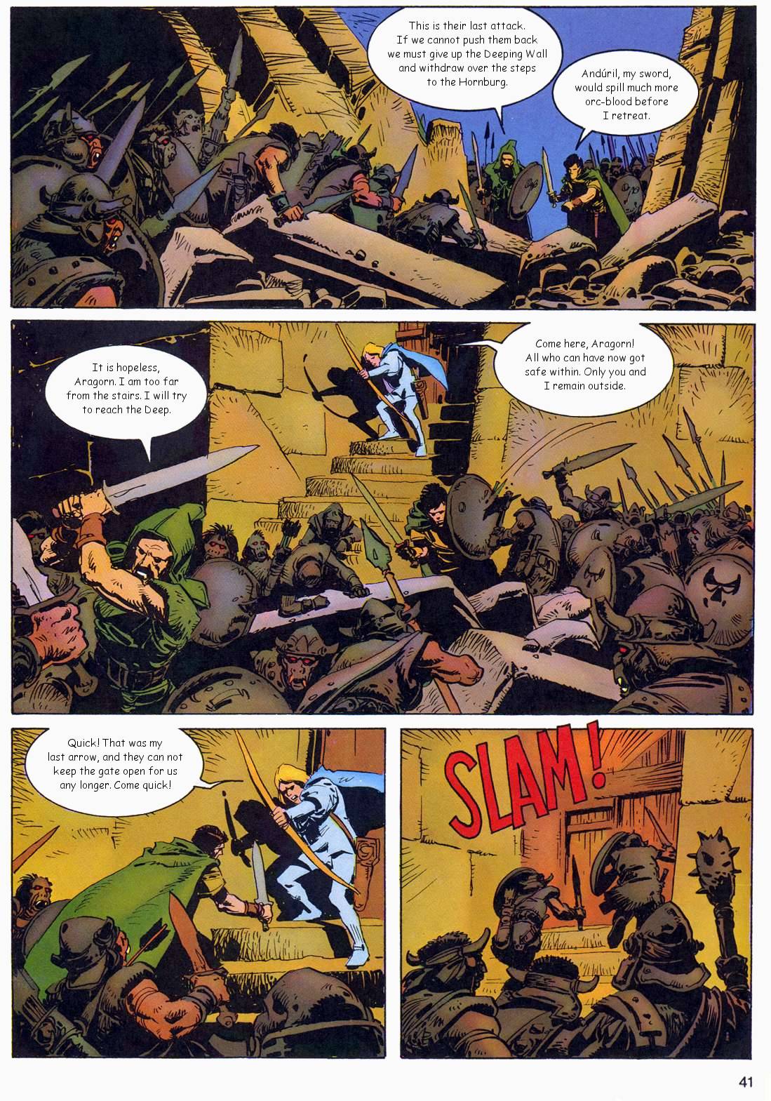 Read online El Señor de los Anillos comic -  Issue #3 - 36