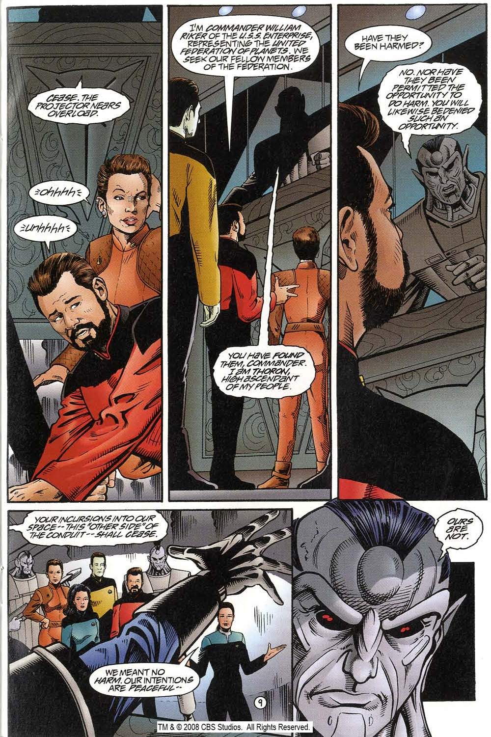 Read online Star Trek: Deep Space Nine/The Next Generation comic -  Issue #2 - 11