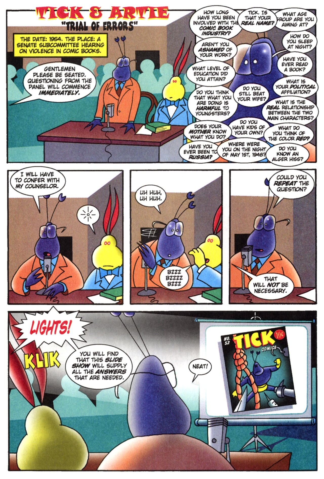 Read online The Tick's Golden Age Comic comic -  Issue #3 - 28
