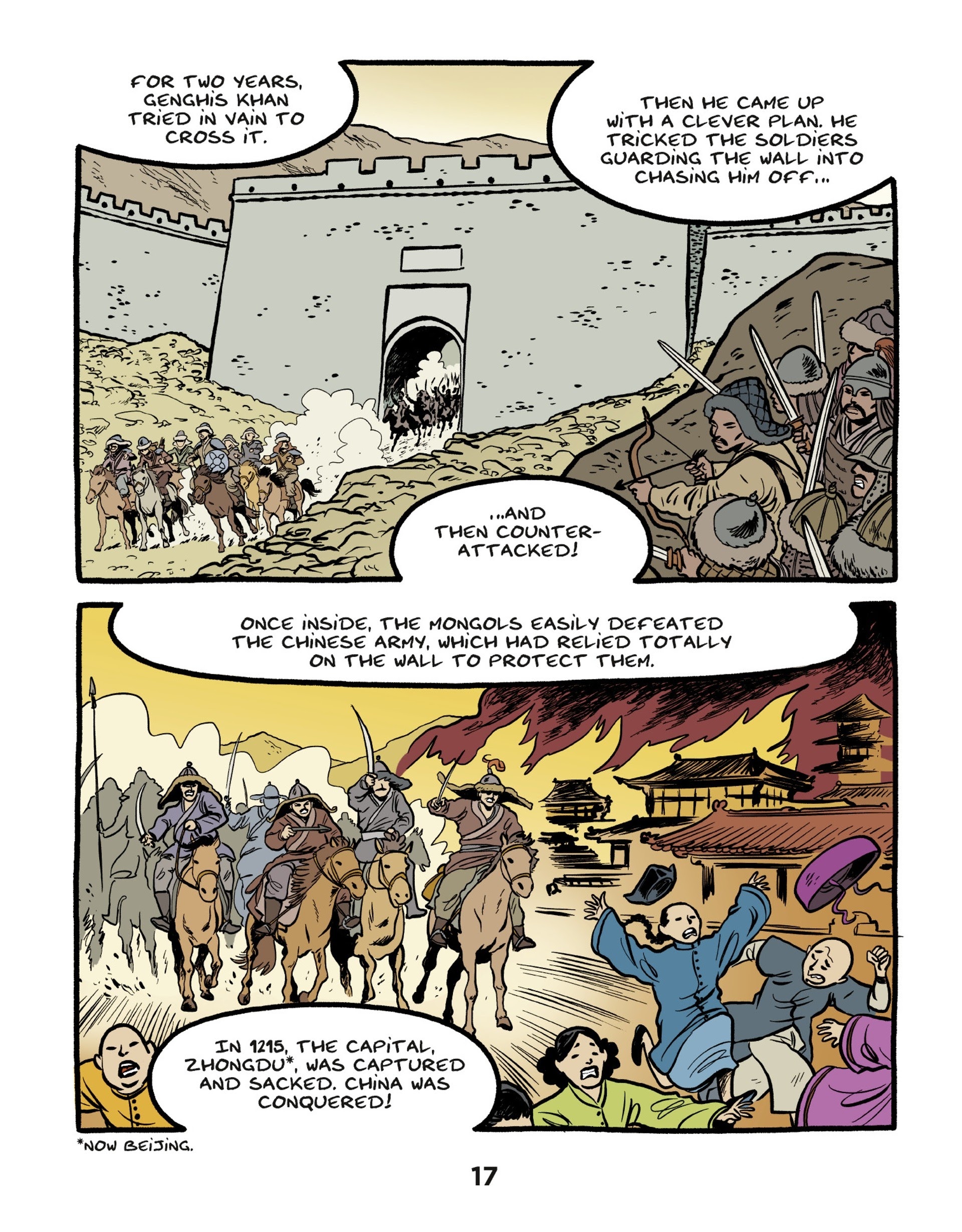 Read online On The History Trail With Ariane & Nino comic -  Issue #5 - 17