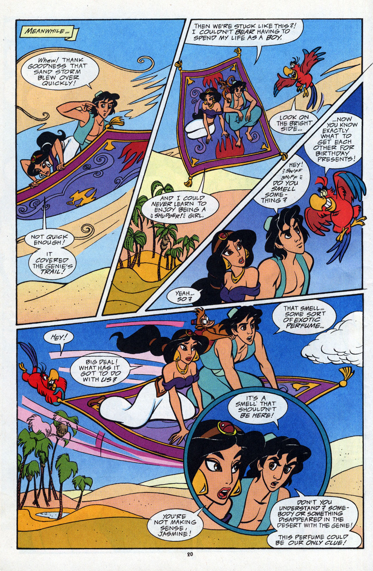 Read online Disney's Aladdin comic -  Issue #8 - 22