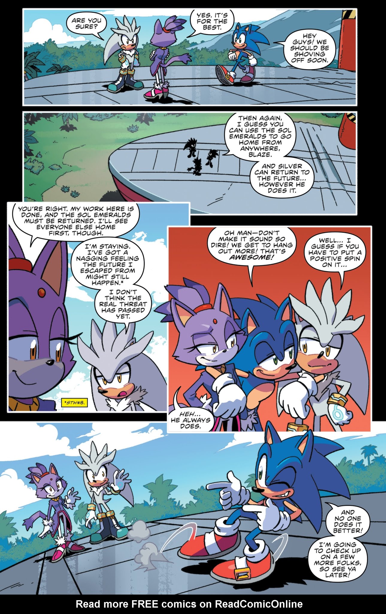 Read online Sonic the Hedgehog (2018) comic -  Issue #12 - 19