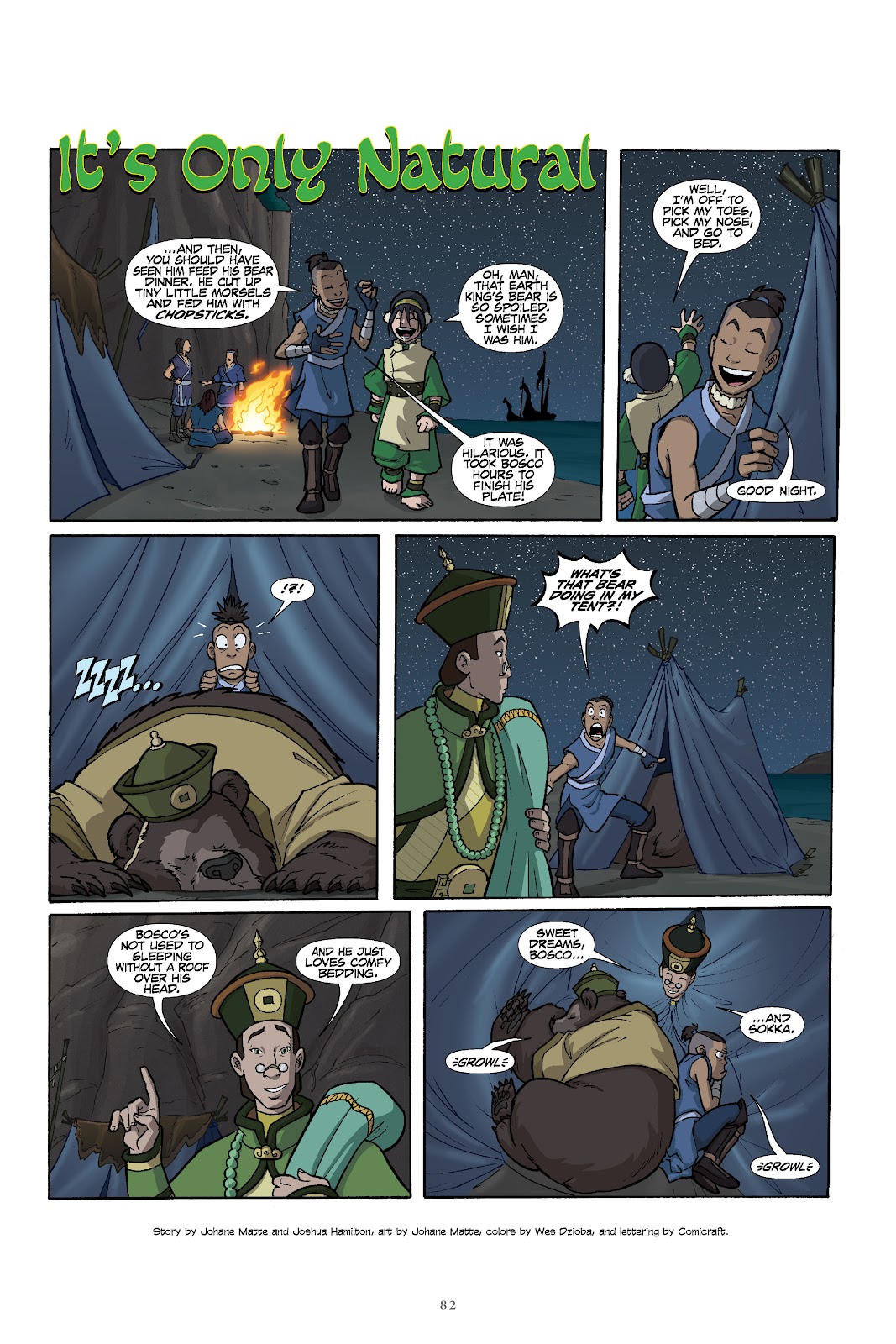 Nickelodeon Avatar: The Last Airbender–The Lost Adventures & Team Avatar Tales Library Edition issue TPB (Part 1) - Page 83