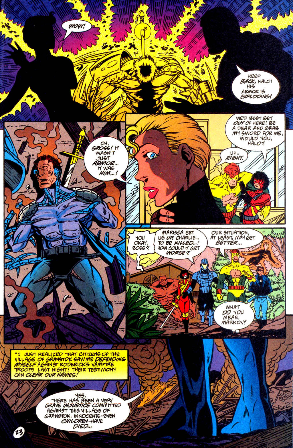 Read online Outsiders (1993) comic -  Issue #2 - 23