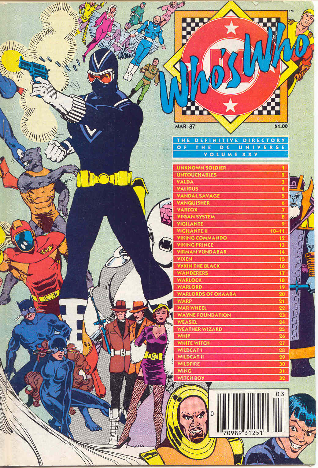 Read online Who's Who: The Definitive Directory of the DC Universe comic -  Issue #25 - 1