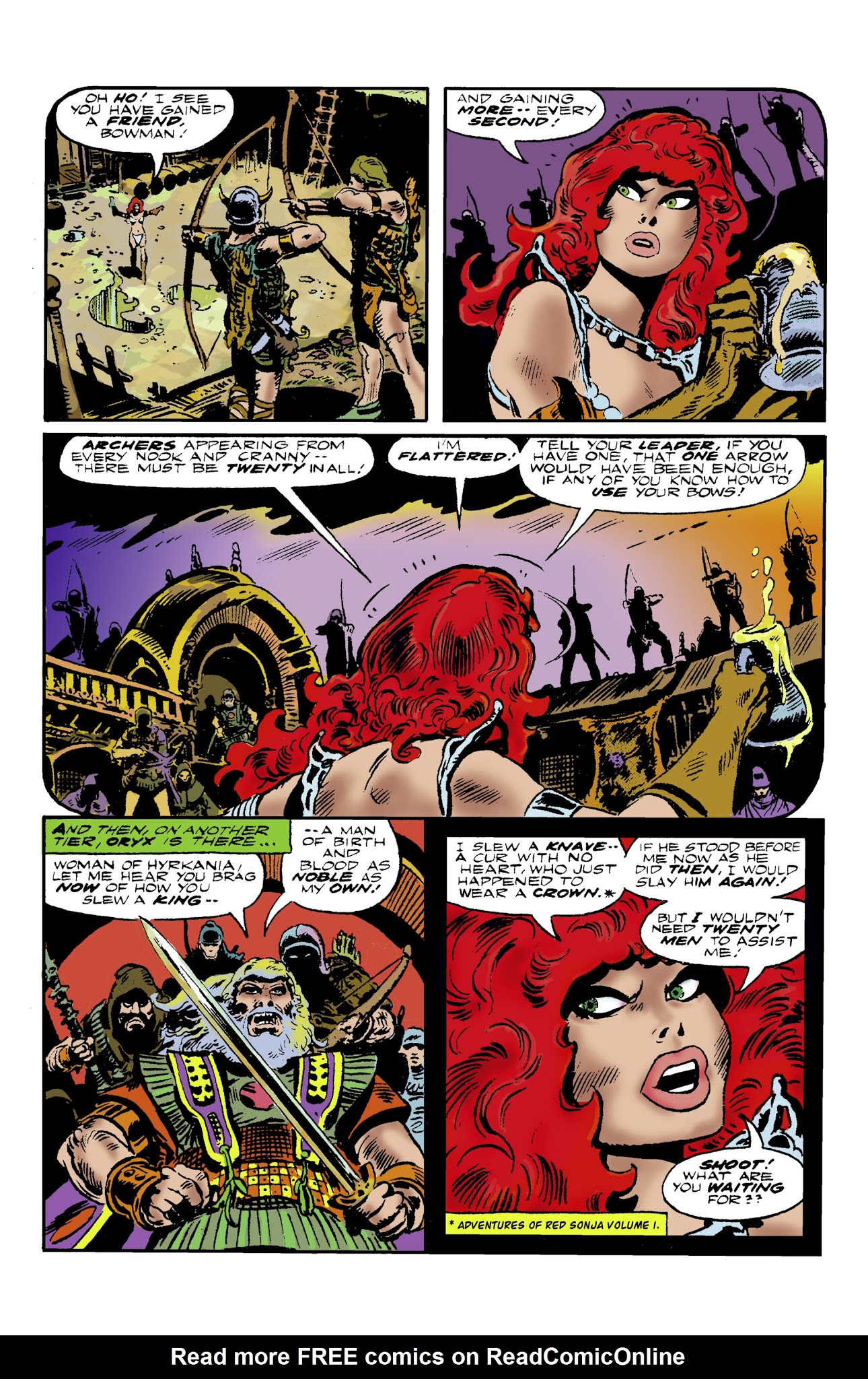 Read online The Adventures of Red Sonja comic -  Issue # TPB 2 - 123