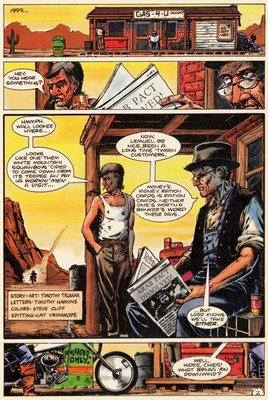 Read online Scout comic -  Issue #1 - 5