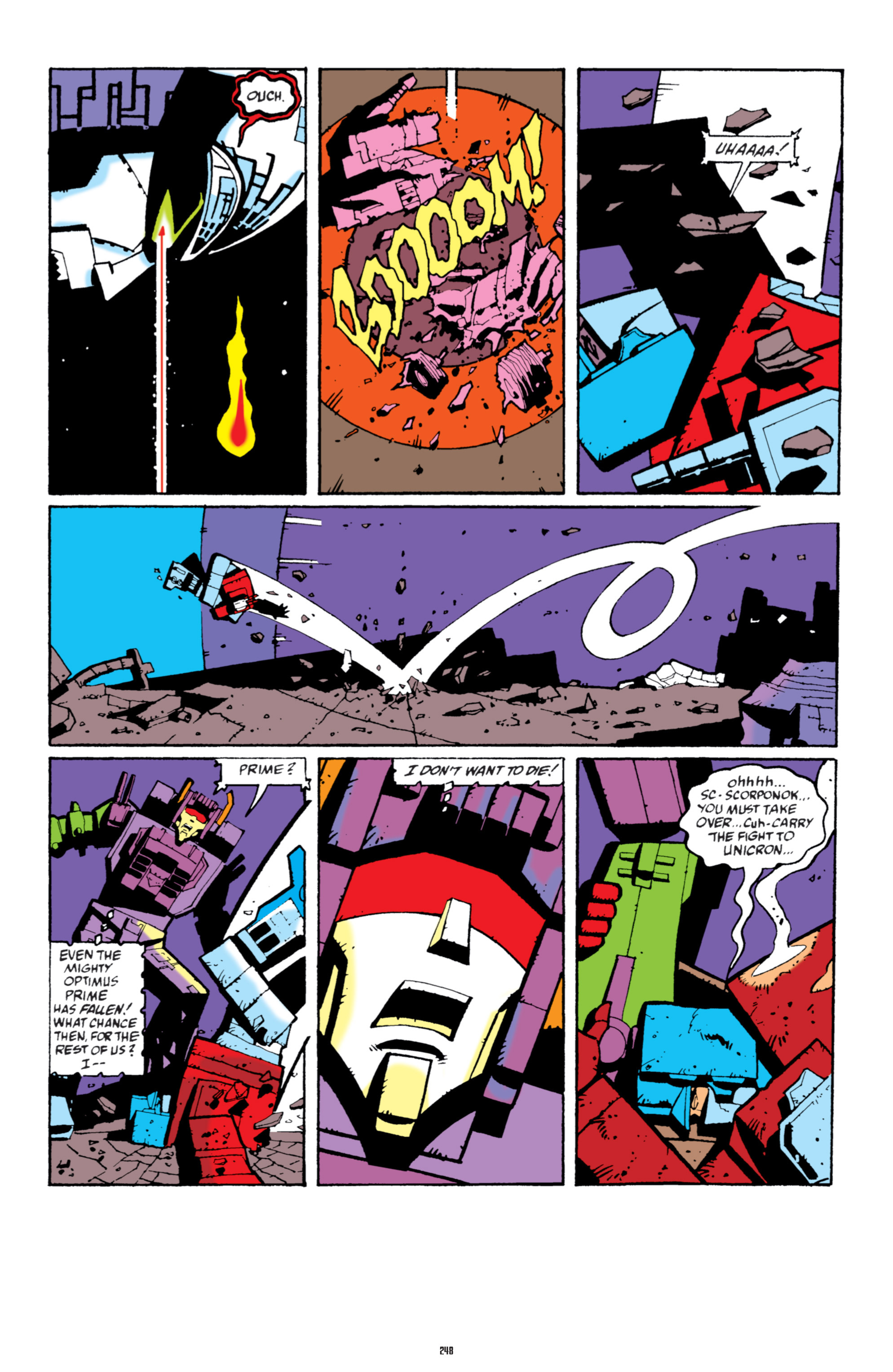 Read online The Transformers Classics comic -  Issue # TPB 6 - 245