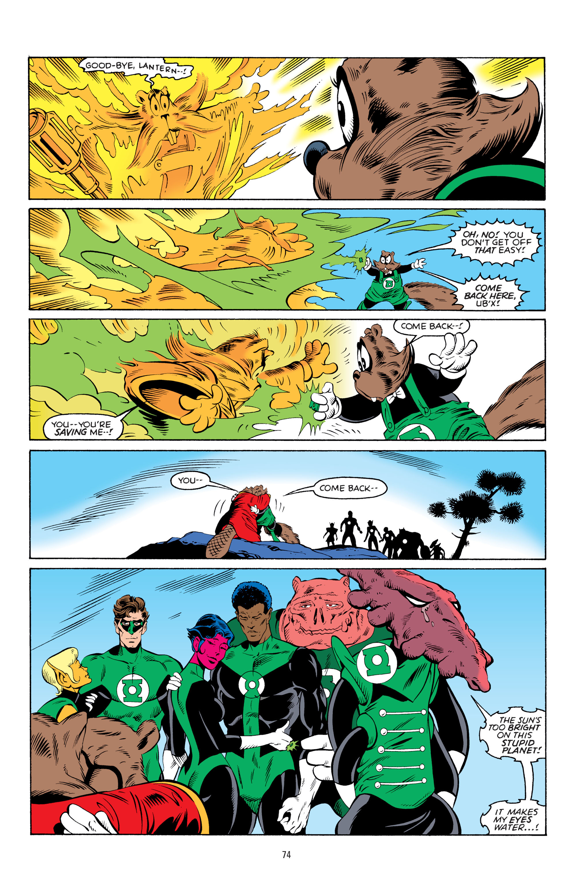 Read online Tales of the Green Lantern Corps comic -  Issue # _TPB 3 - 75