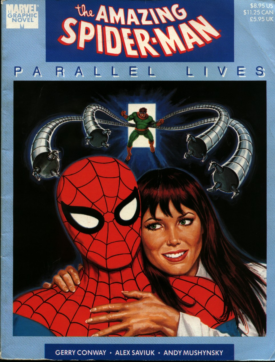Read online Marvel Graphic Novel comic -  Issue #46 - Spider-Man - Parallel Lives - 1