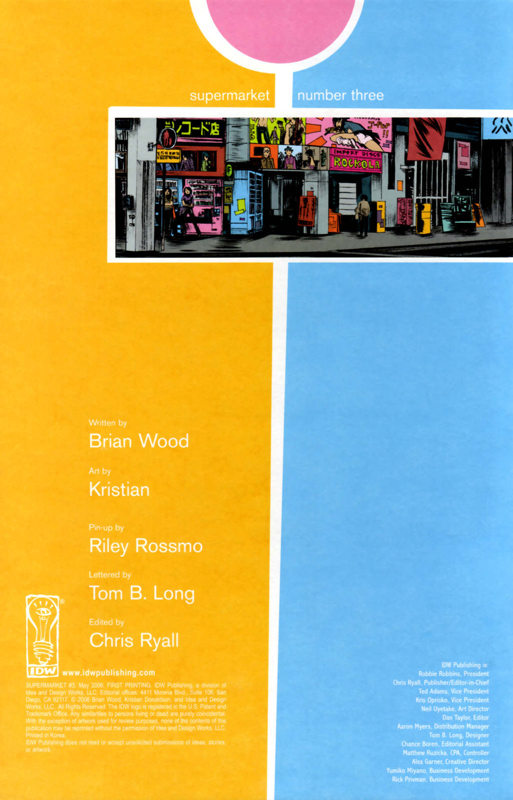 Read online Supermarket comic -  Issue #3 - 2