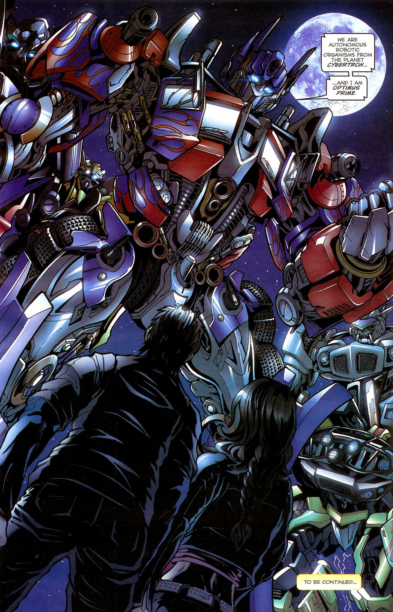 Read online Transformers: The Movie Adaptation comic -  Issue #2 - 25