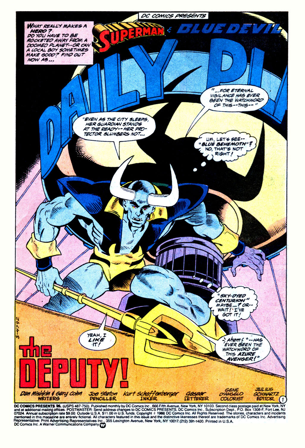 Read online DC Comics Presents comic -  Issue #96 - 2