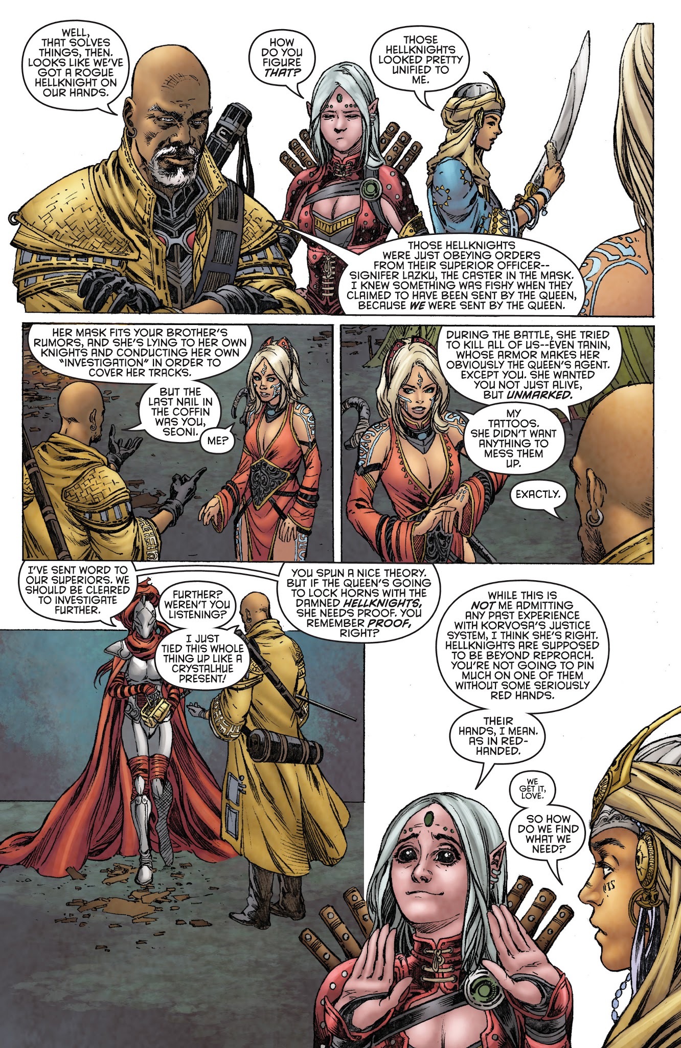 Read online Pathfinder: Runescars comic -  Issue #2 - 10