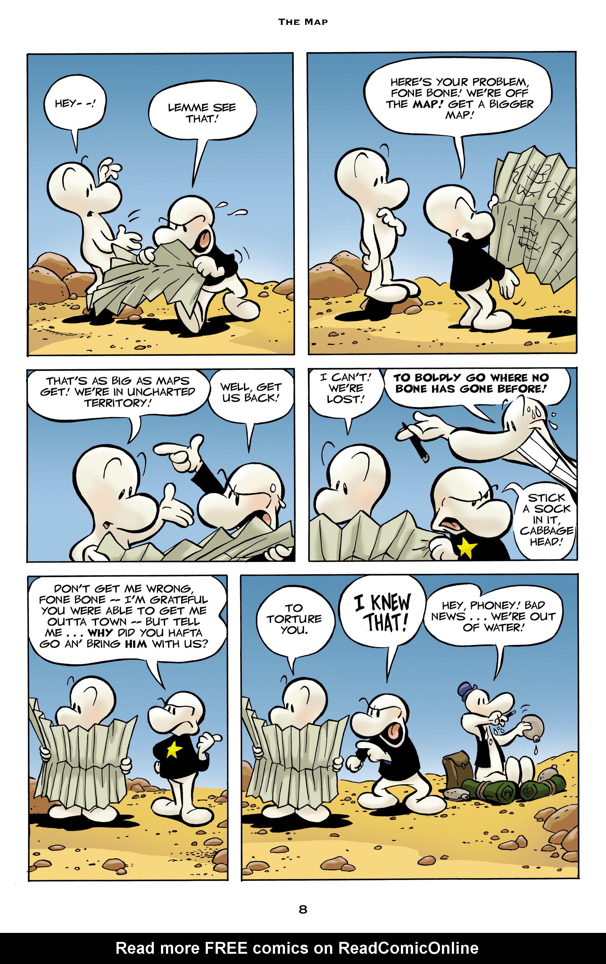 Read online Bone: Out From Boneville comic -  Issue # TPB - 8