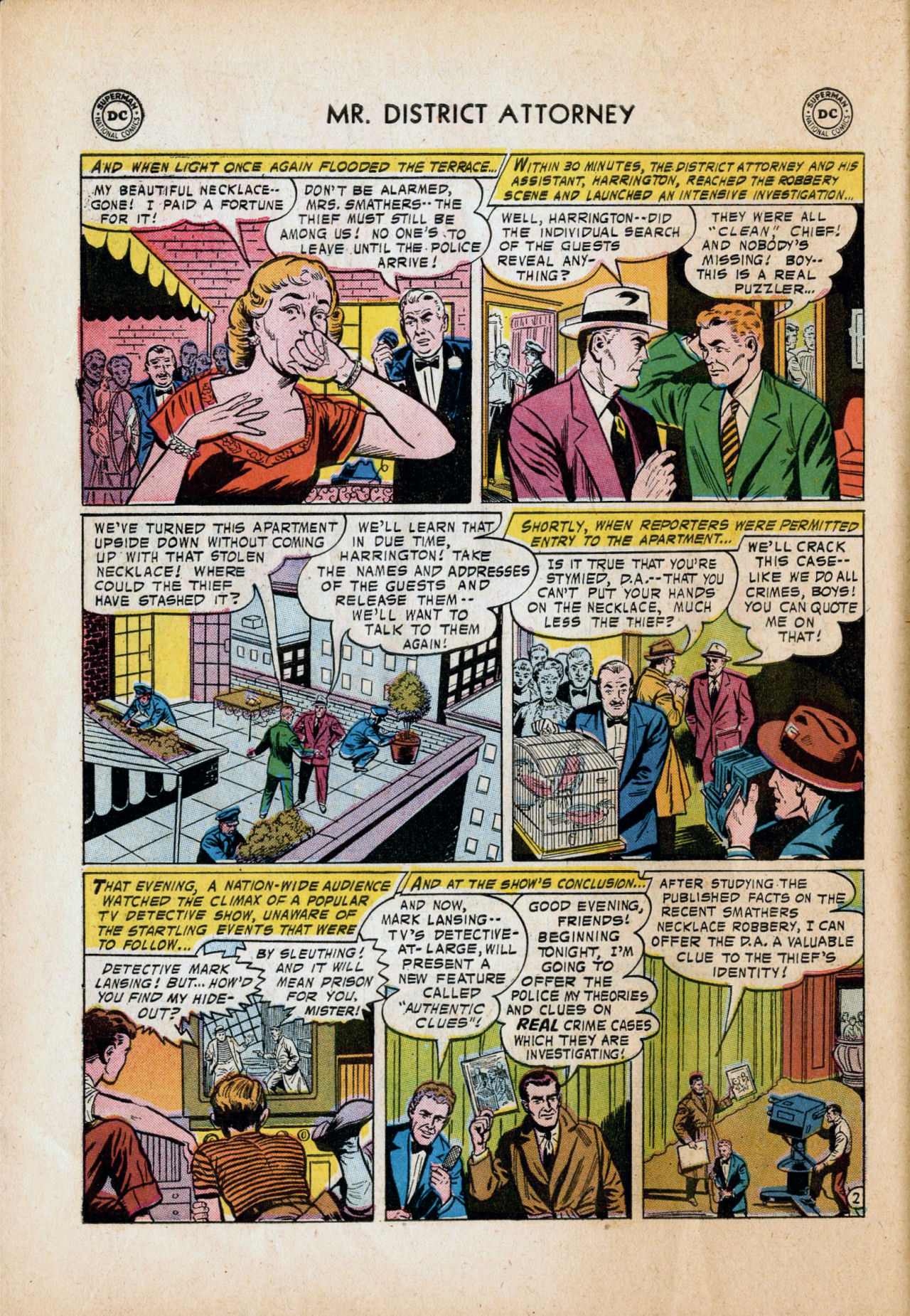 Read online Mr. District Attorney comic -  Issue #60 - 4