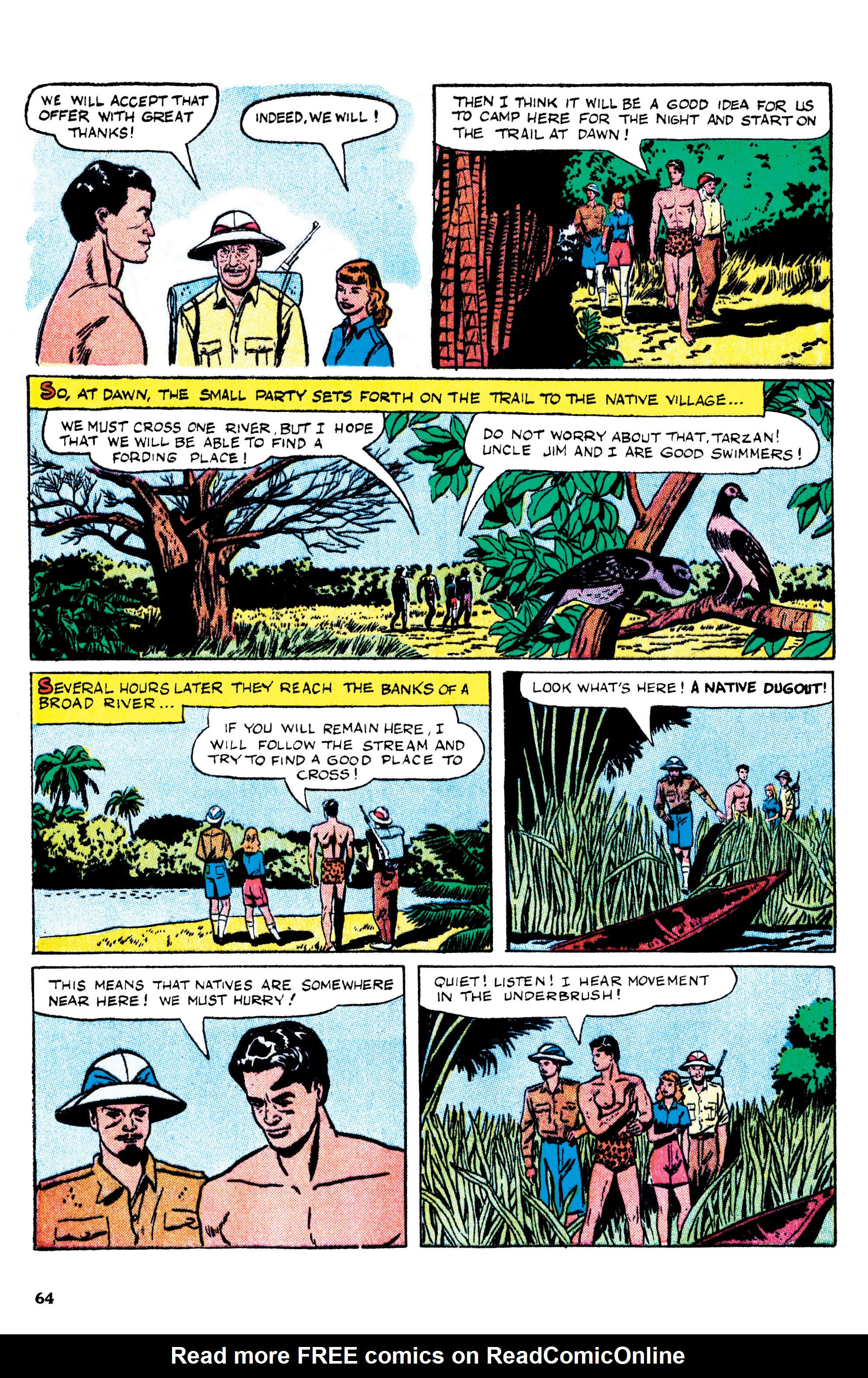 Read online Edgar Rice Burroughs Tarzan: The Jesse Marsh Years Omnibus comic -  Issue # TPB (Part 1) - 65