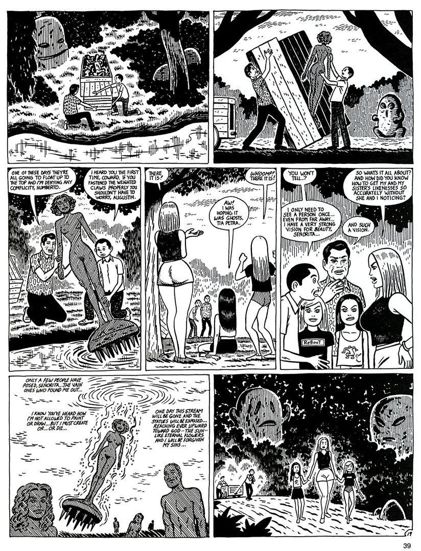 Read online Love and Rockets (1982) comic -  Issue #50 - 41