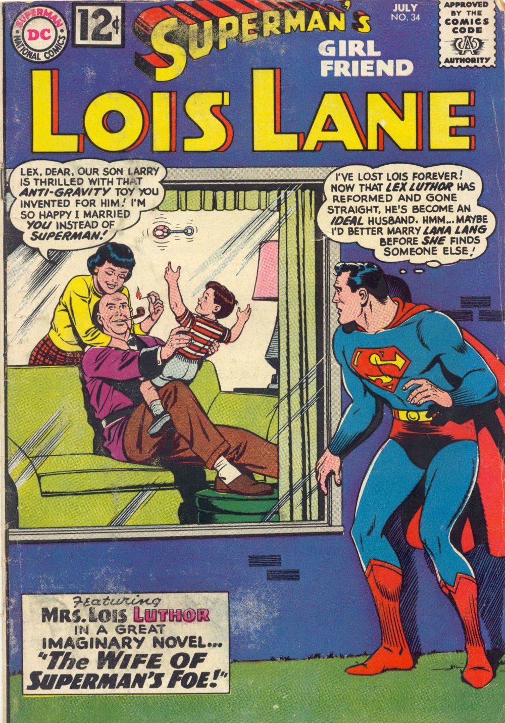 Read online Superman's Girl Friend, Lois Lane comic -  Issue #34 - 1
