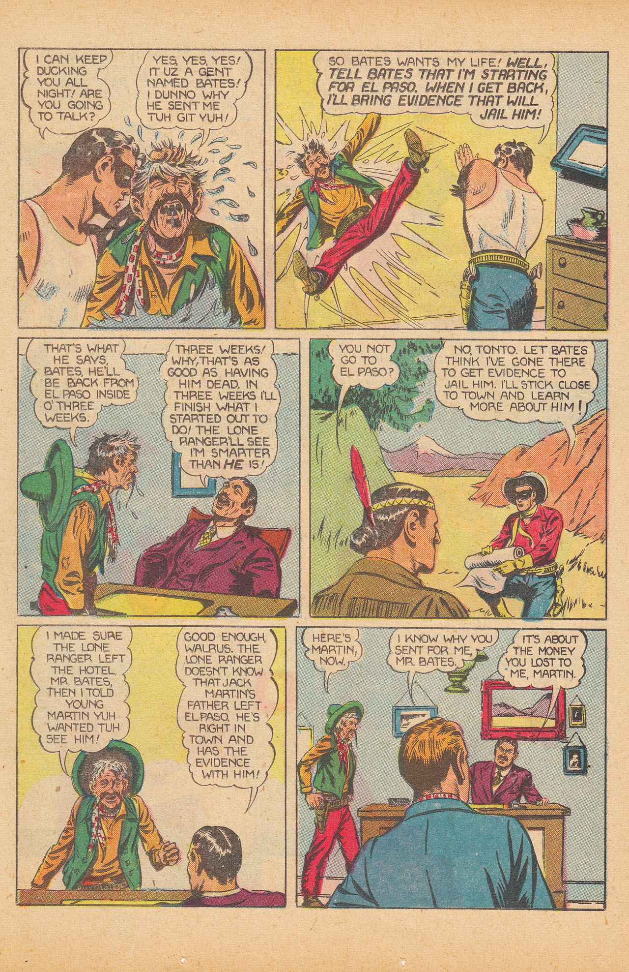 Read online The Lone Ranger (1948) comic -  Issue #30 - 31