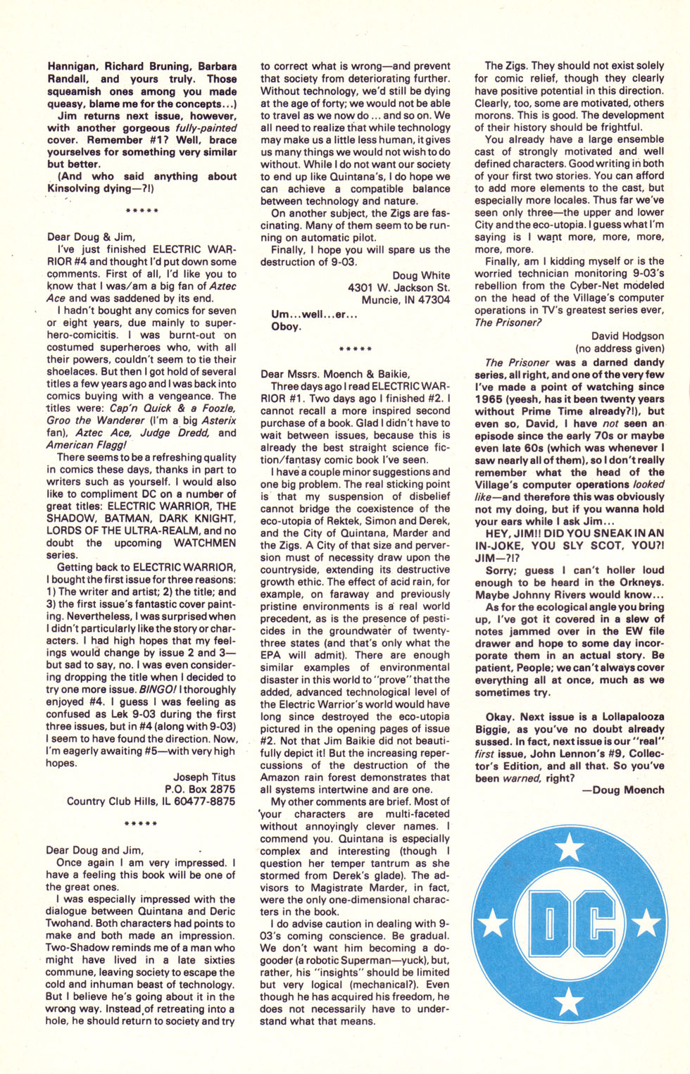 Read online Electric Warrior comic -  Issue #8 - 32