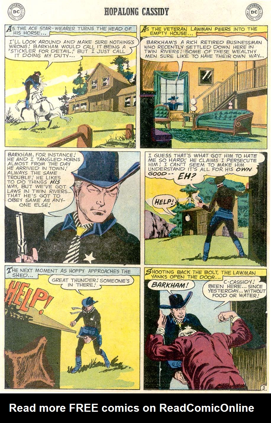 Read online Hopalong Cassidy comic -  Issue #132 - 18