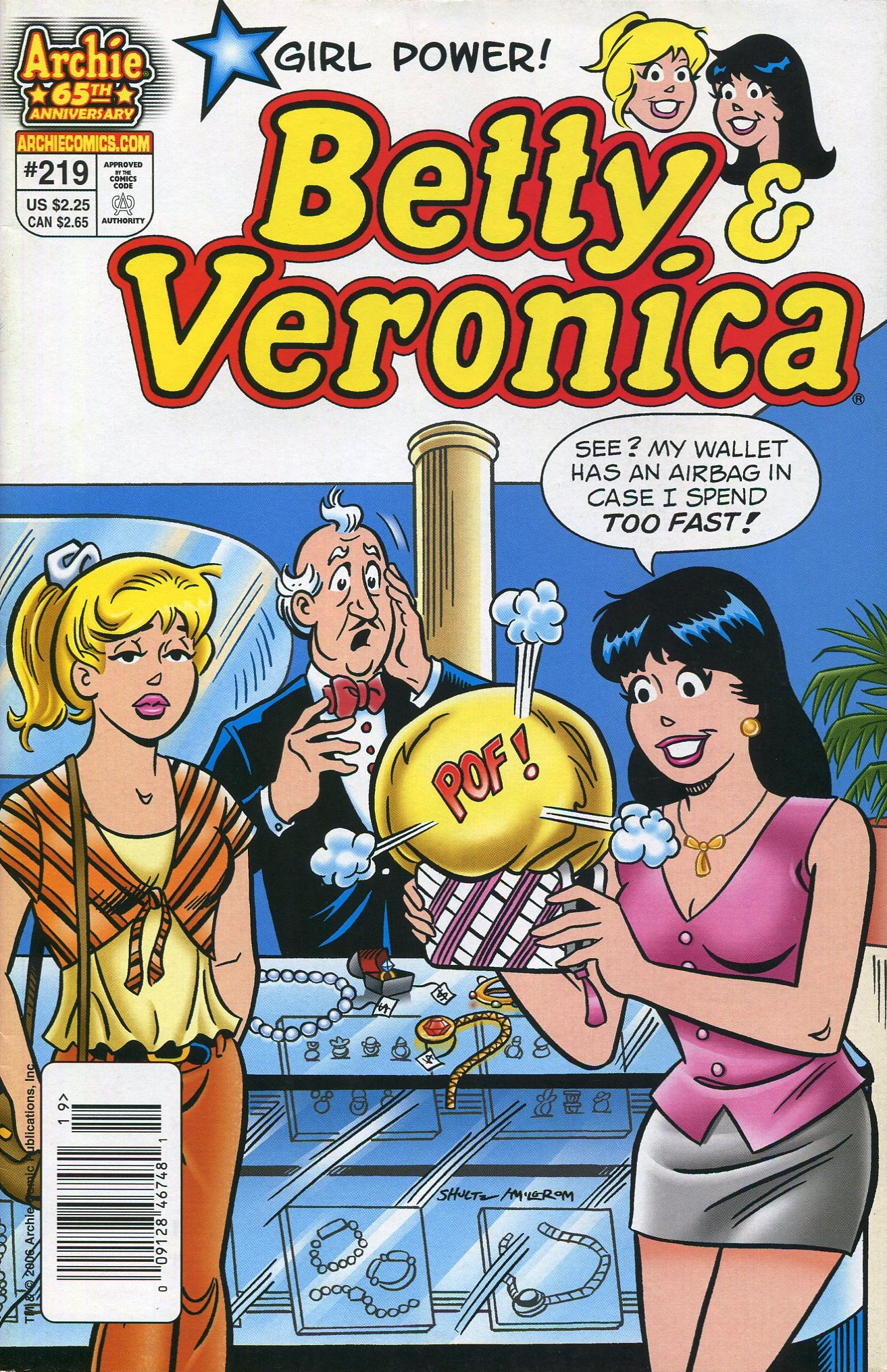 Read online Betty and Veronica (1987) comic -  Issue #219 - 1
