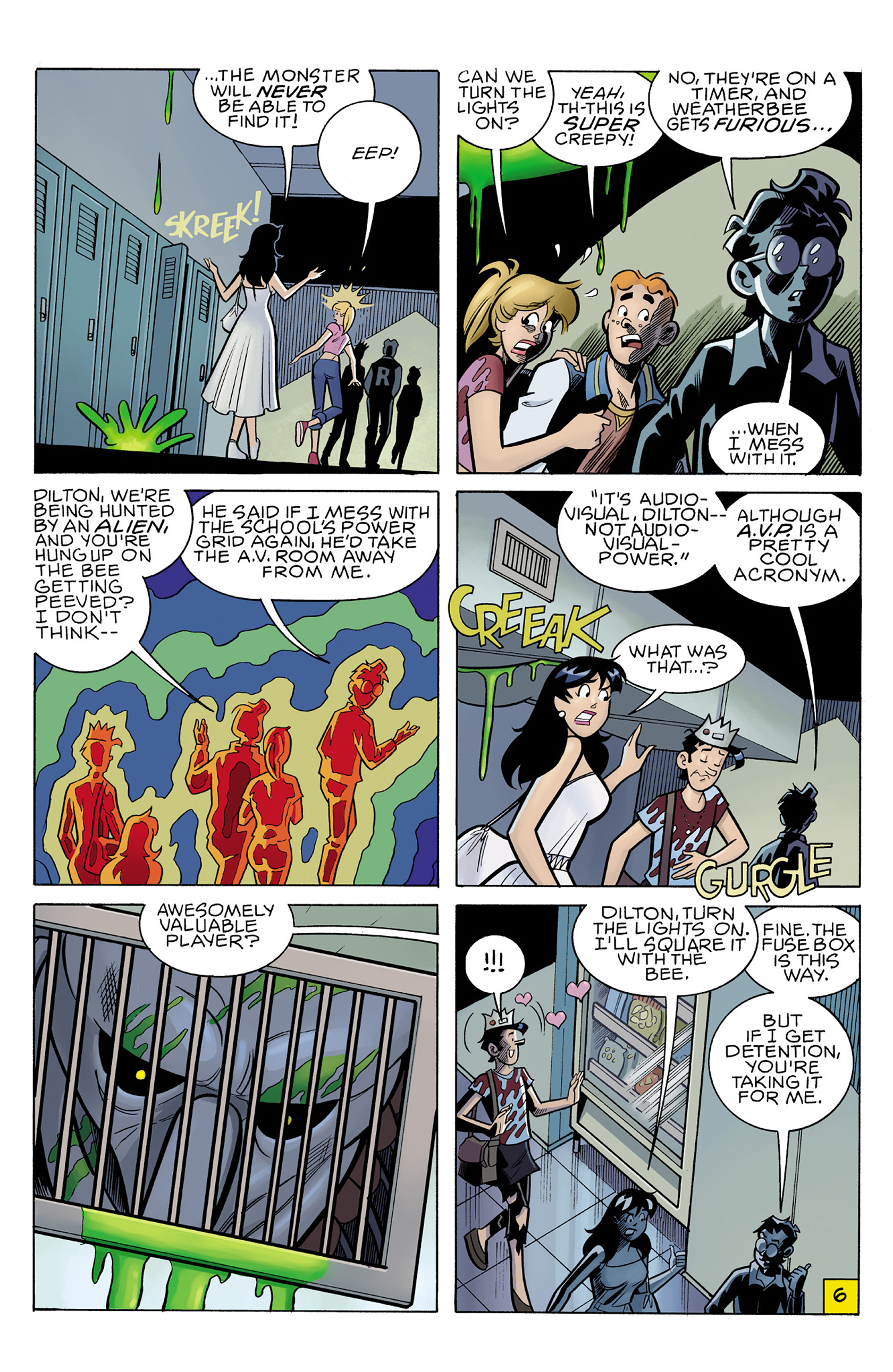 Read online Archie vs. Predator comic -  Issue #3 - 8