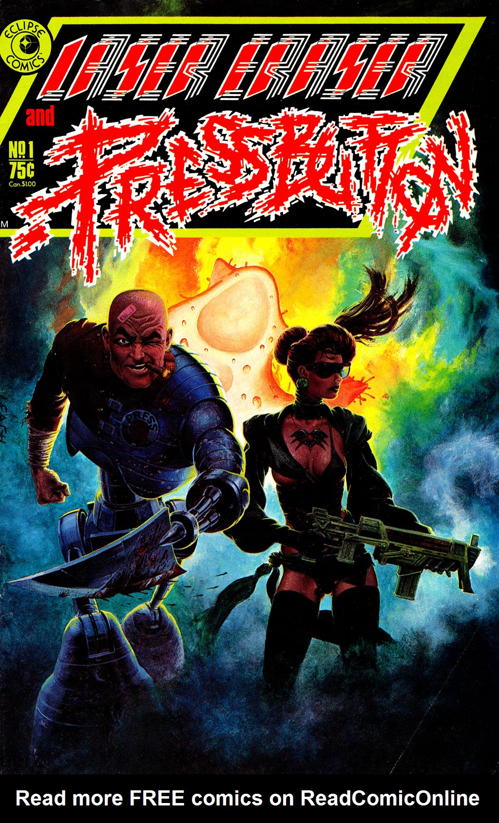 Read online Laser Eraser and Pressbutton comic -  Issue #1 - 1