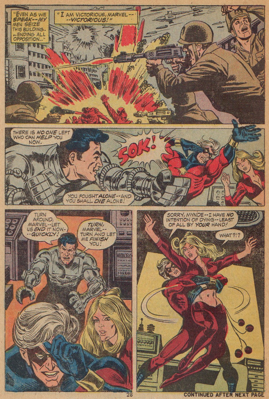 Captain Marvel (1968) Issue #24 #24 - English 21