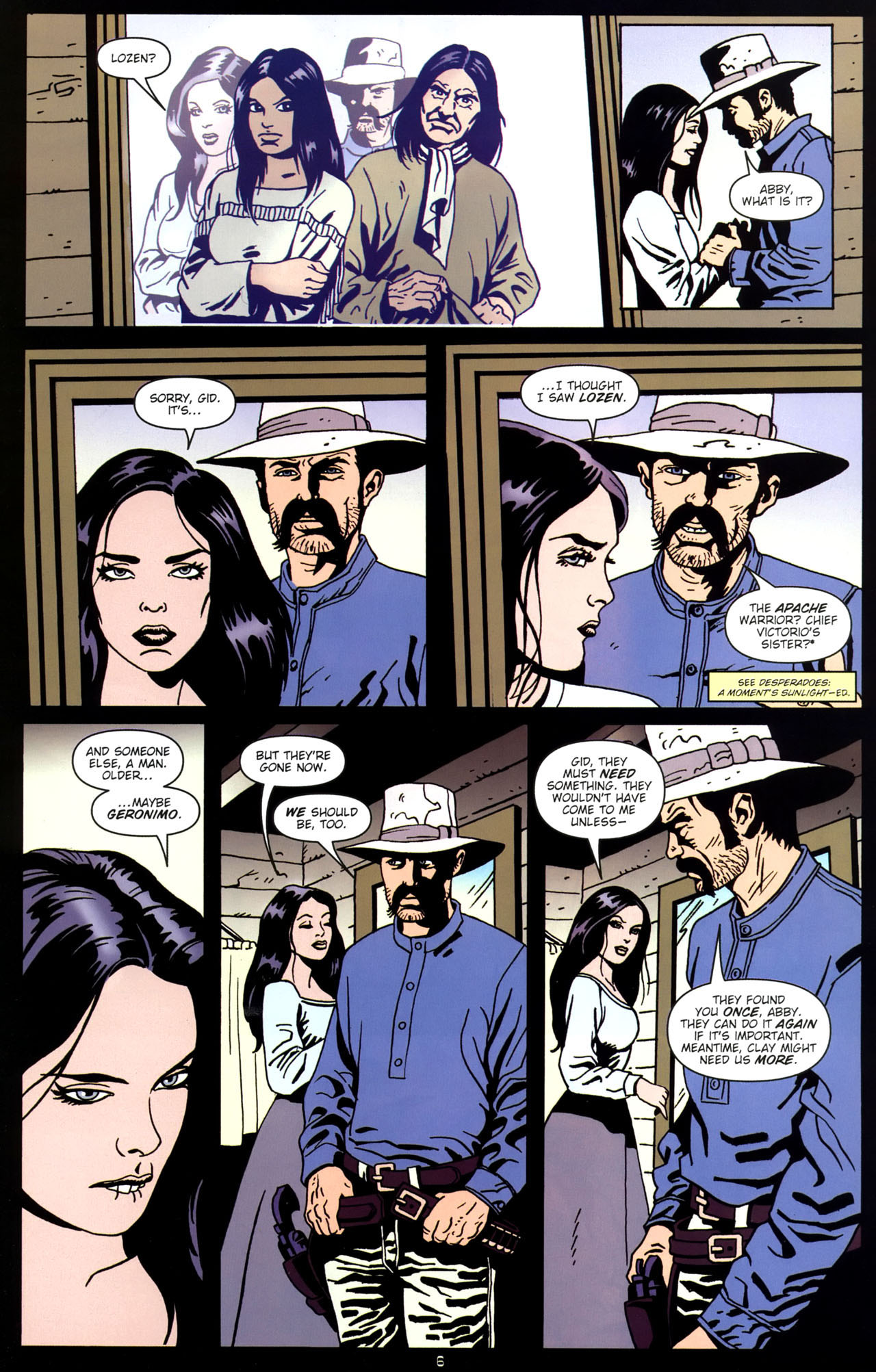 Read online Desperadoes: Buffalo Dreams comic -  Issue #1 - 8