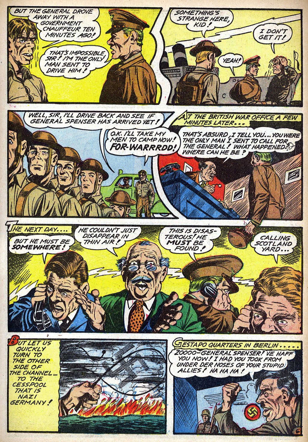 Read online Captain America Comics comic -  Issue #19 - 38