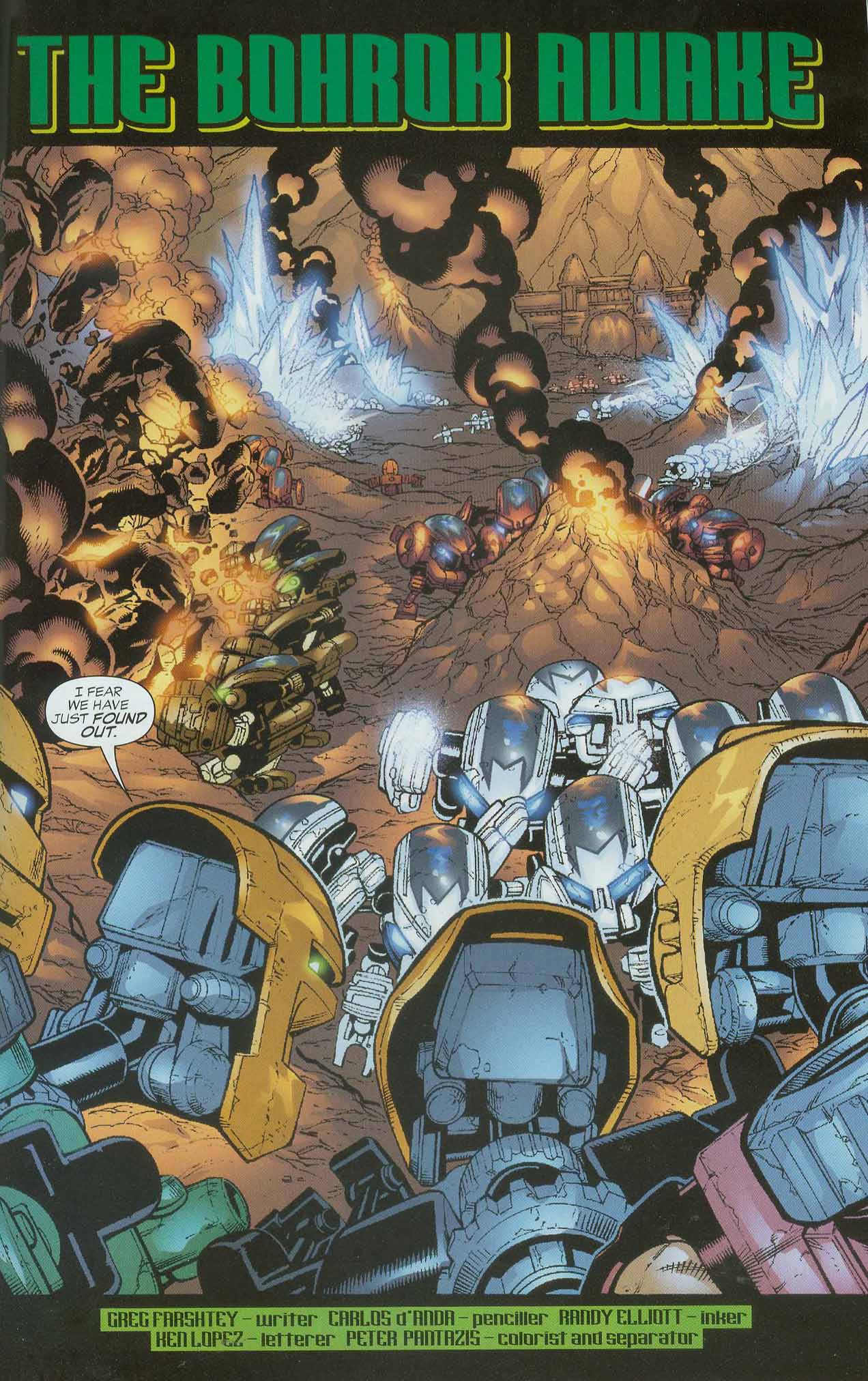 Read online Bionicle comic -  Issue #4 - 5