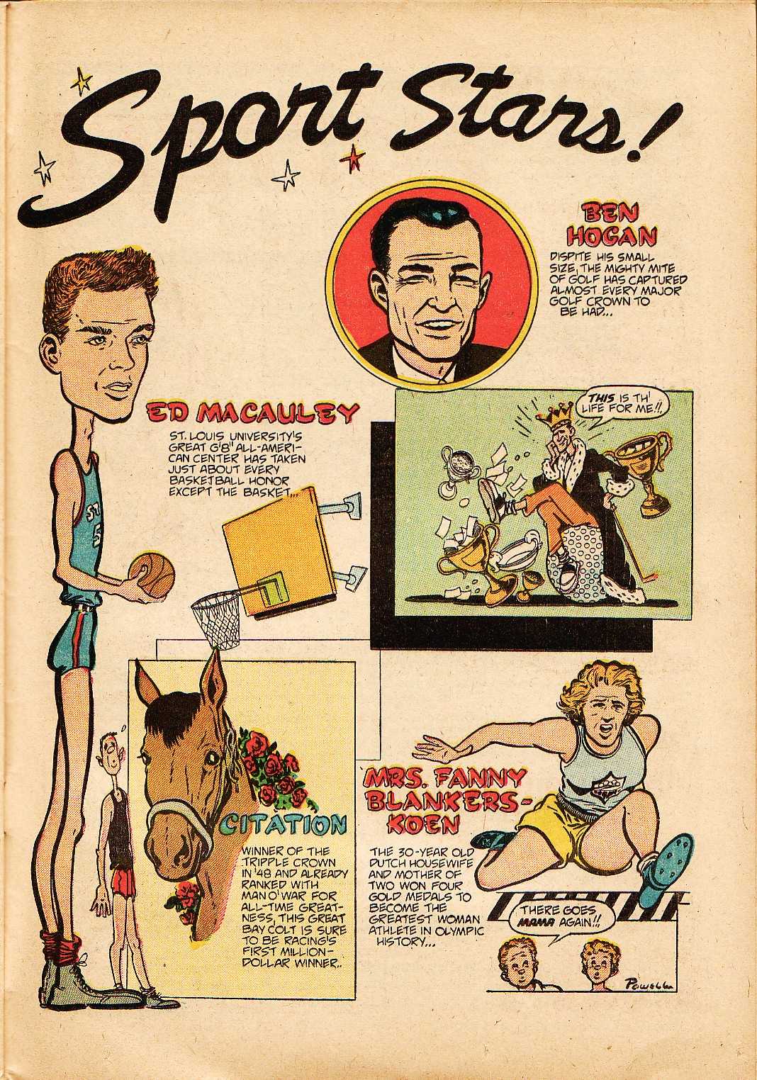 Read online Babe Ruth Sports Comics comic -  Issue #2 - 36