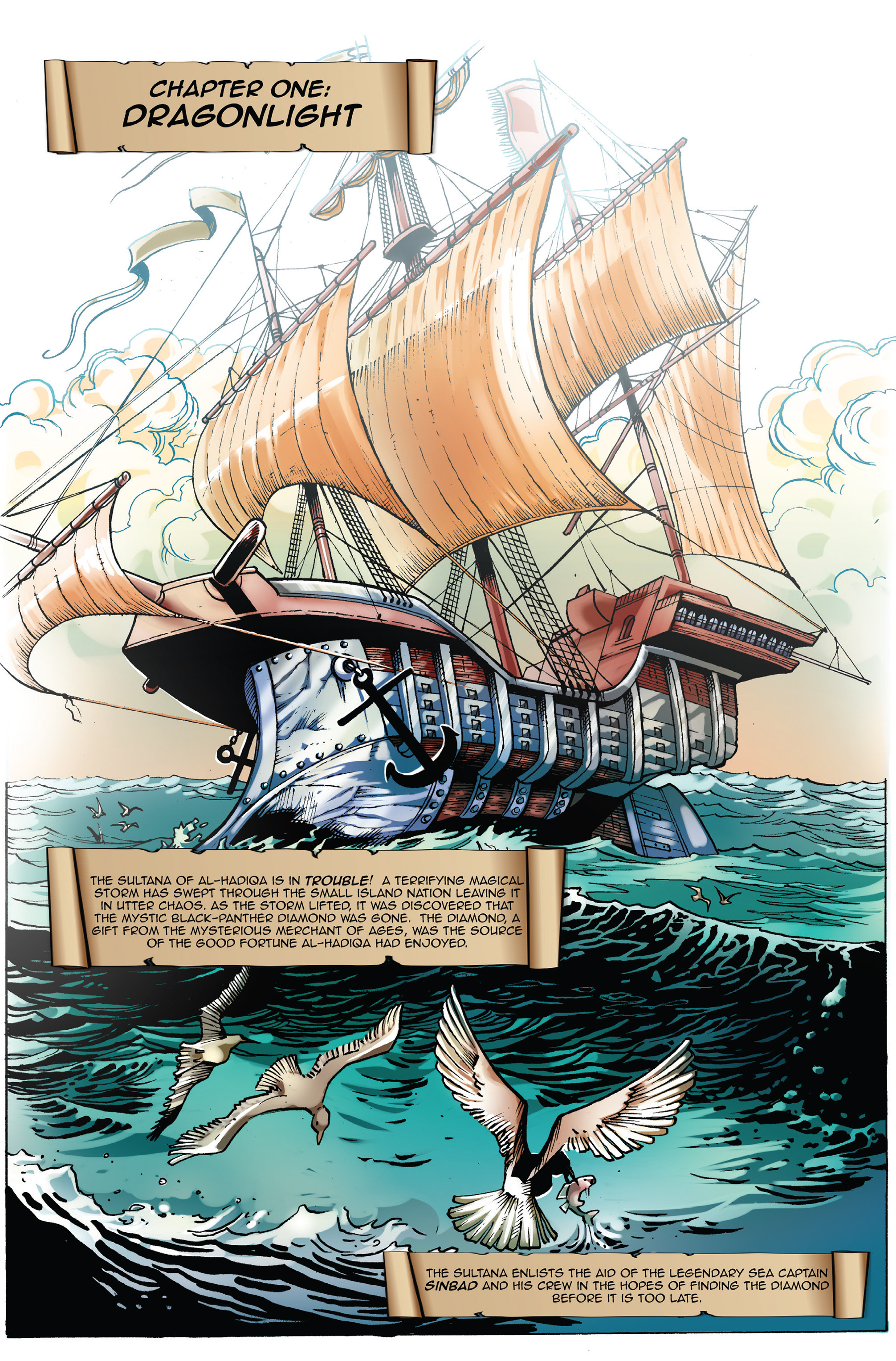 Read online Sinbad And The Merchant Of Ages comic -  Issue #1 - 3