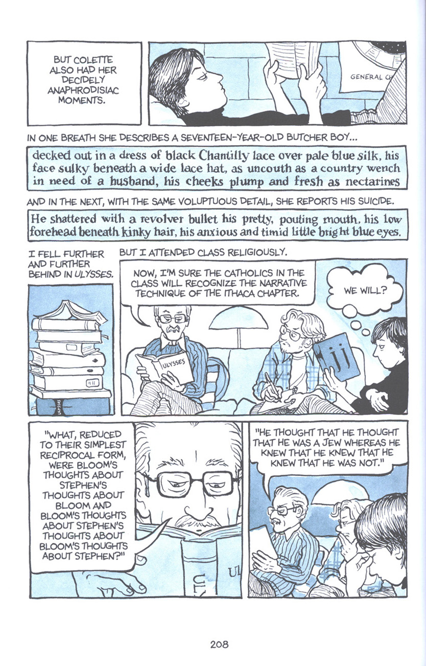 Read online Fun Home: A Family Tragicomic comic -  Issue # TPB - 214