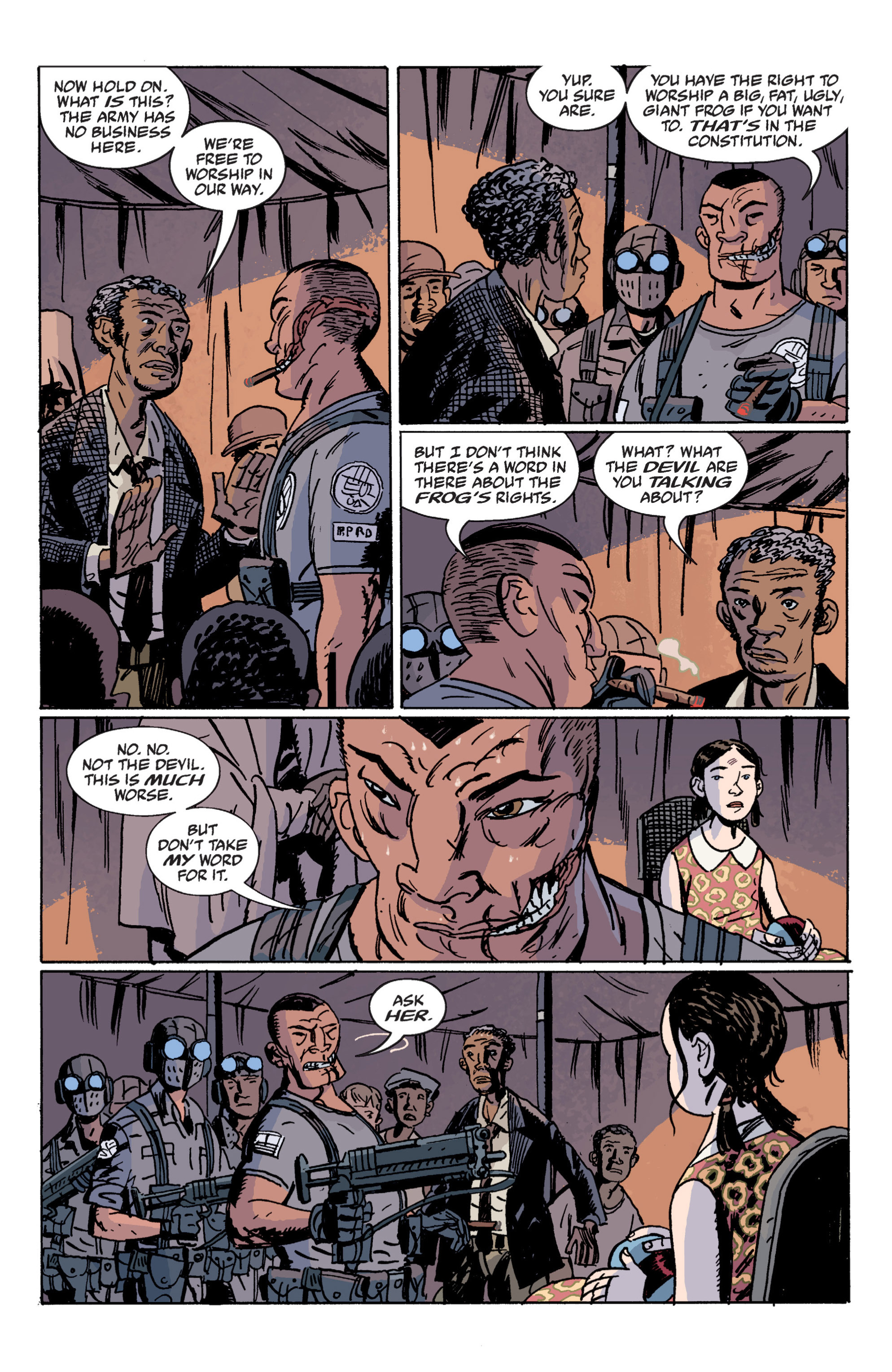 Read online B.P.R.D.: Hollow Earth and Other Stories comic -  Issue # TPB 12 - 46