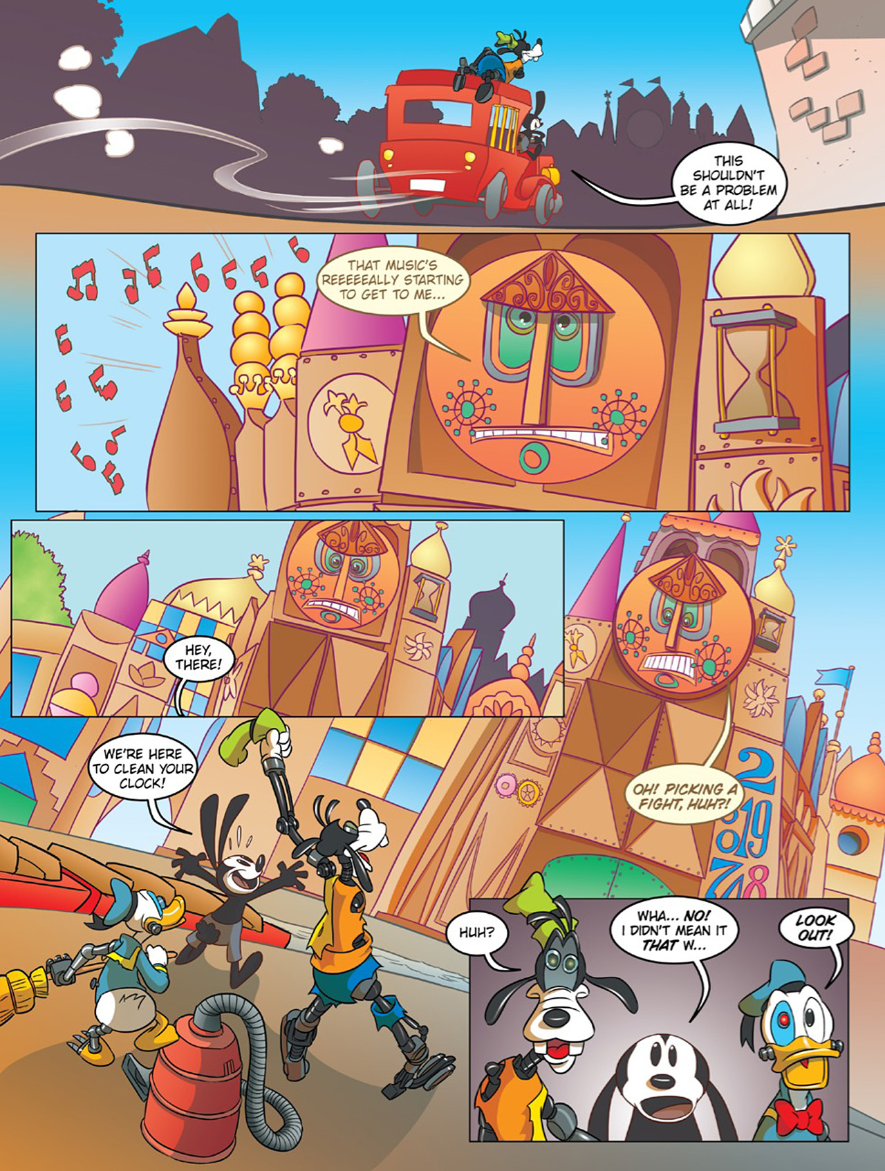 Read online Epic Mickey: Tales of the Wasteland comic -  Issue # Issue Clocktower Cleaners - 5