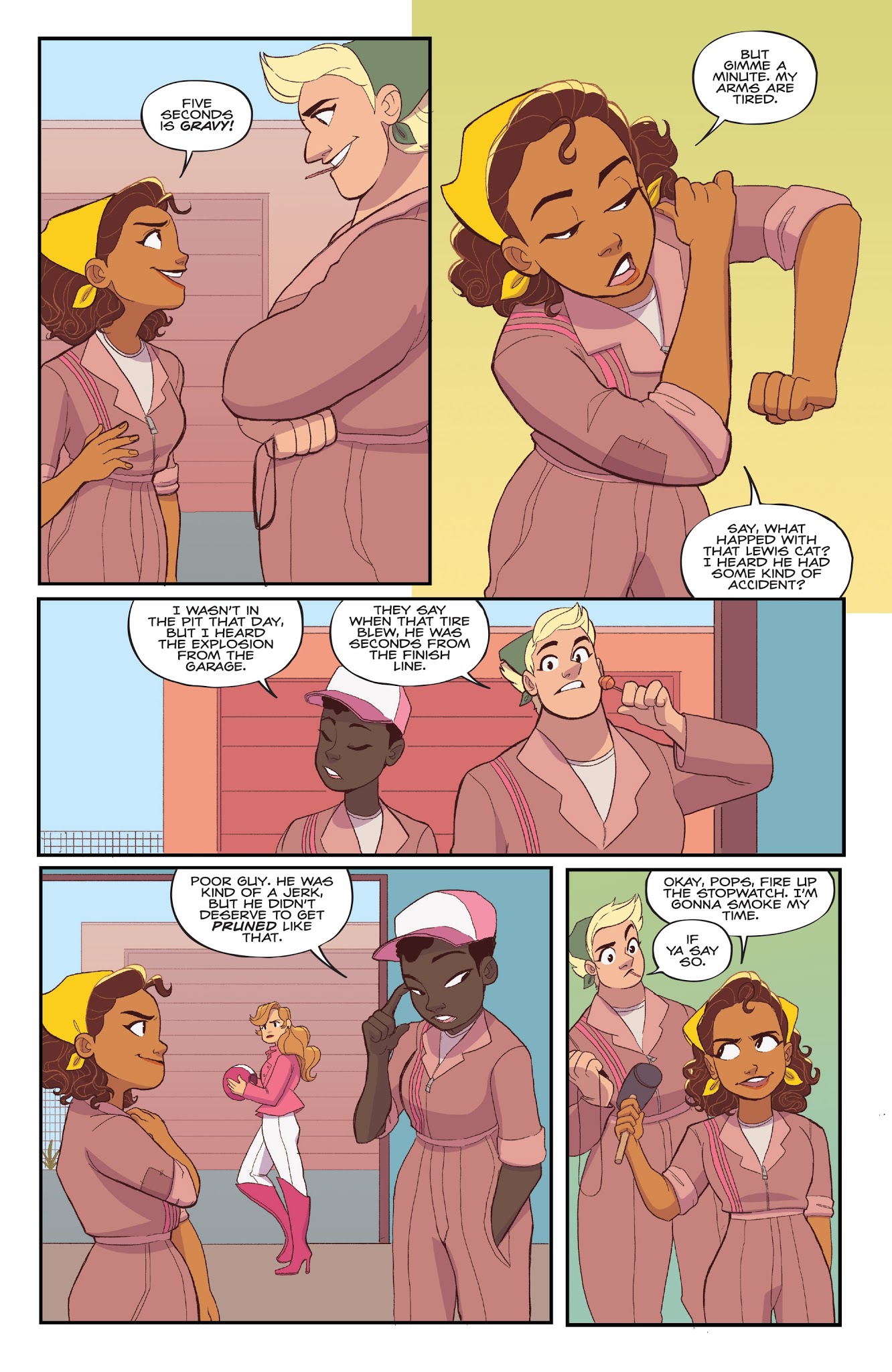 Read online Goldie Vance comic -  Issue # _TPB 3 - 35