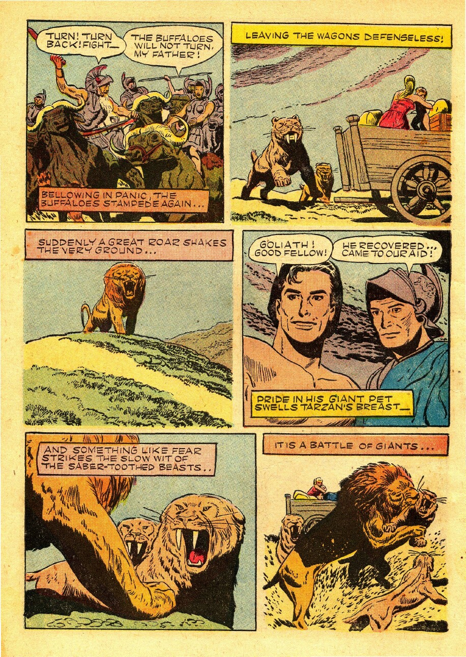 Read online Tarzan (1948) comic -  Issue #46 - 14